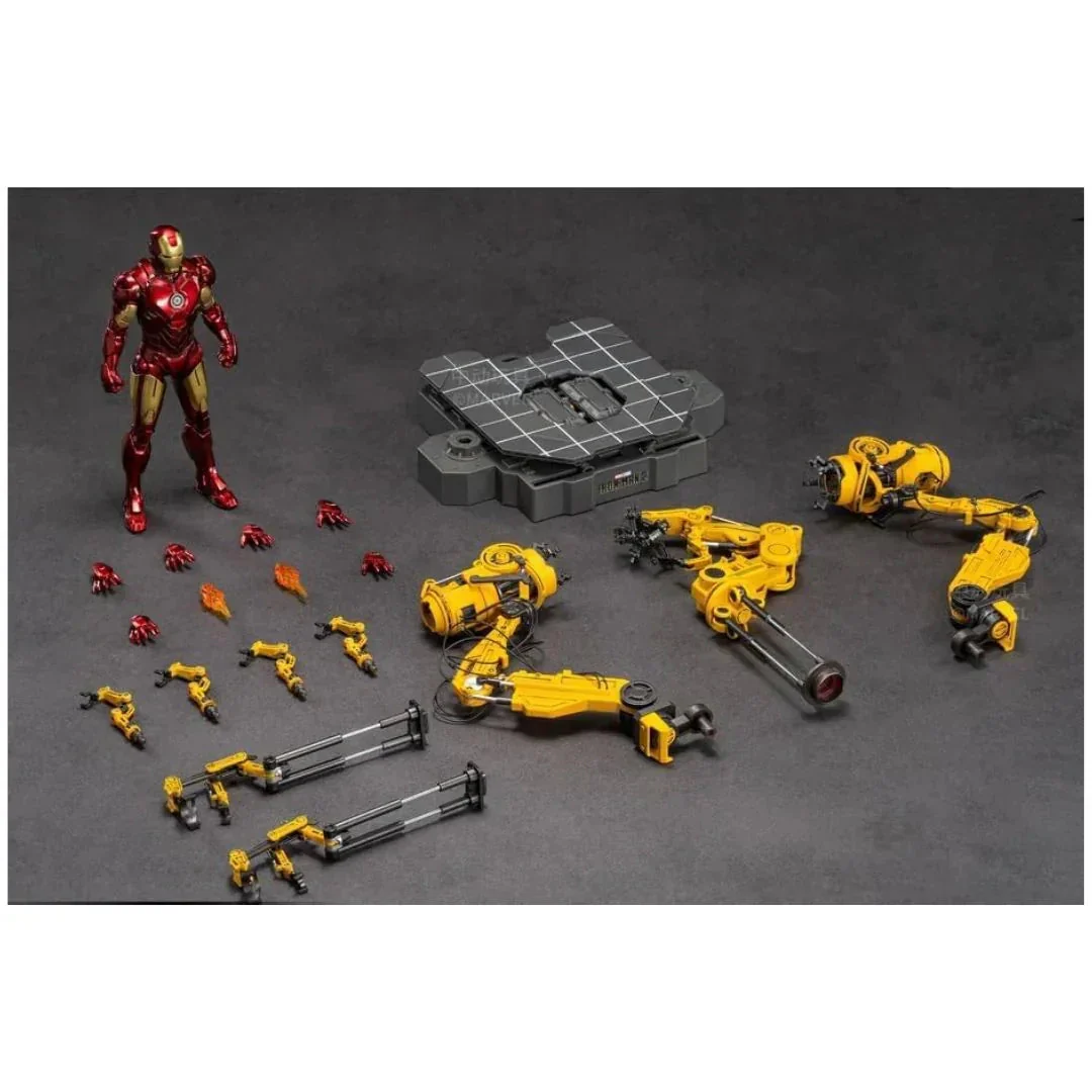 Marvel Studios The Avengers : The infinity Saga iron Man Mark 4 MK04 1:10 Scale Collection Suit-up Gantry Figure by ZD Toys - Image 7
