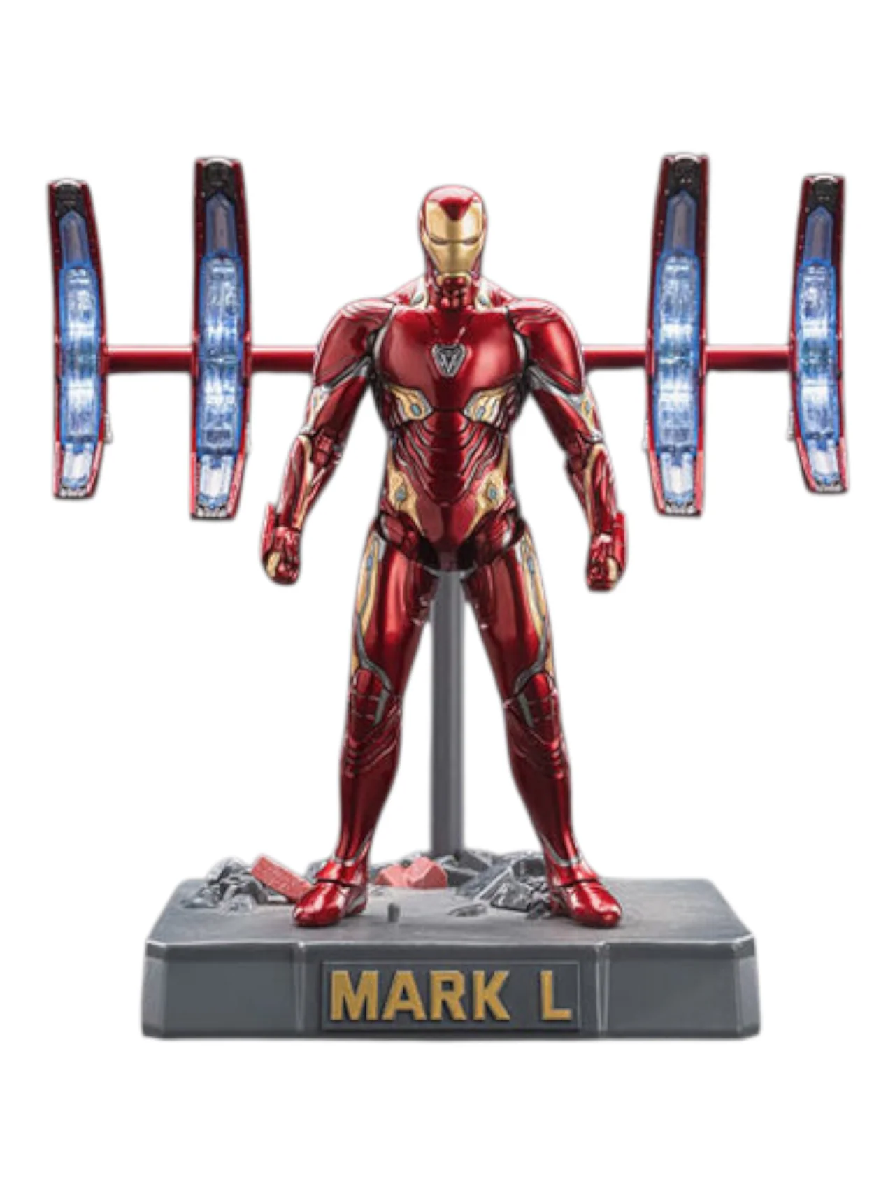 Action figure Marvel ZD Toys Mark L Nano Floating Gun With Platform Set Avengers Infinity War - Image 2