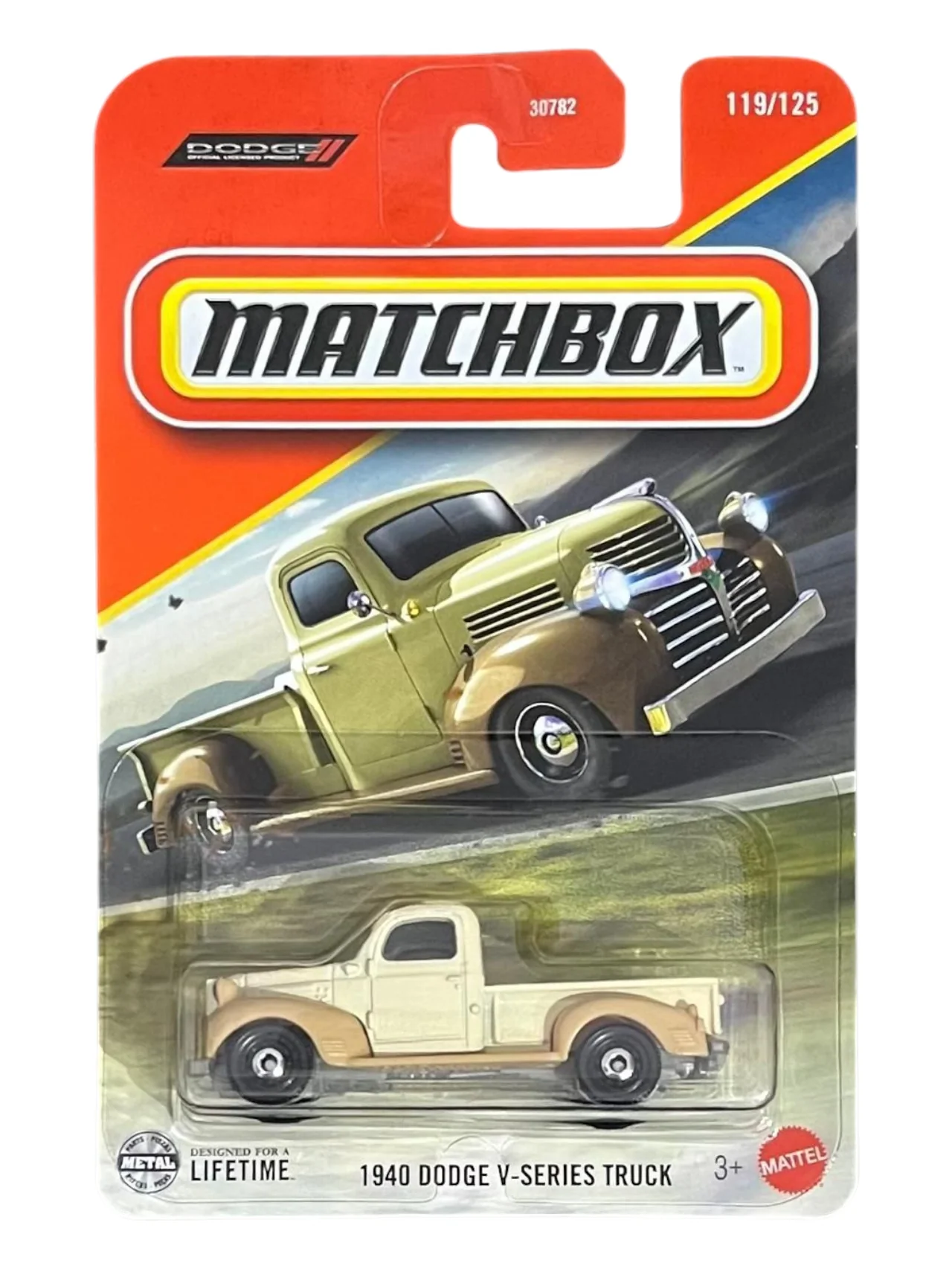 Matchbox 1940 Dodge V-Series Truck imported Mainline 1:64 Scale