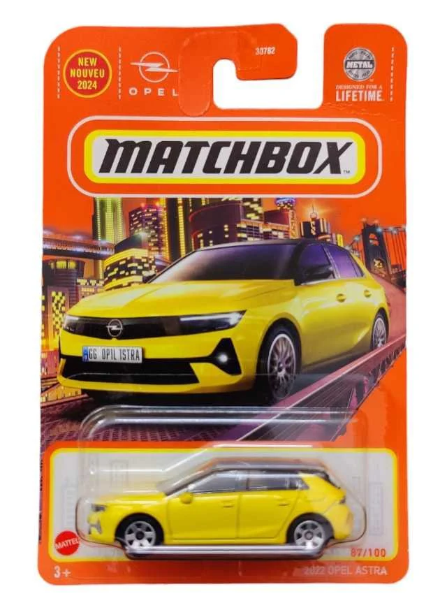 Matchbox 2022 opel astra Imported Mainline 1:64 Scale