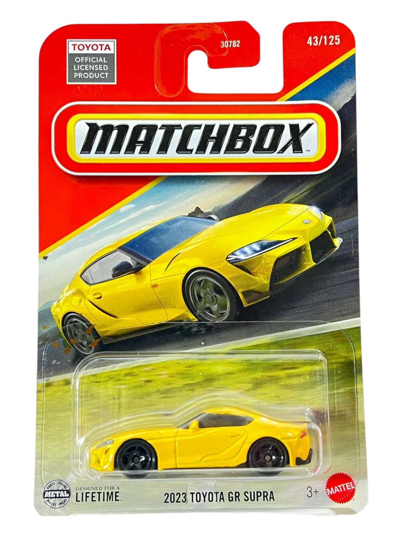 Matchbox 2023 Toyota GR Supra imported Mainline 1:64 Scale