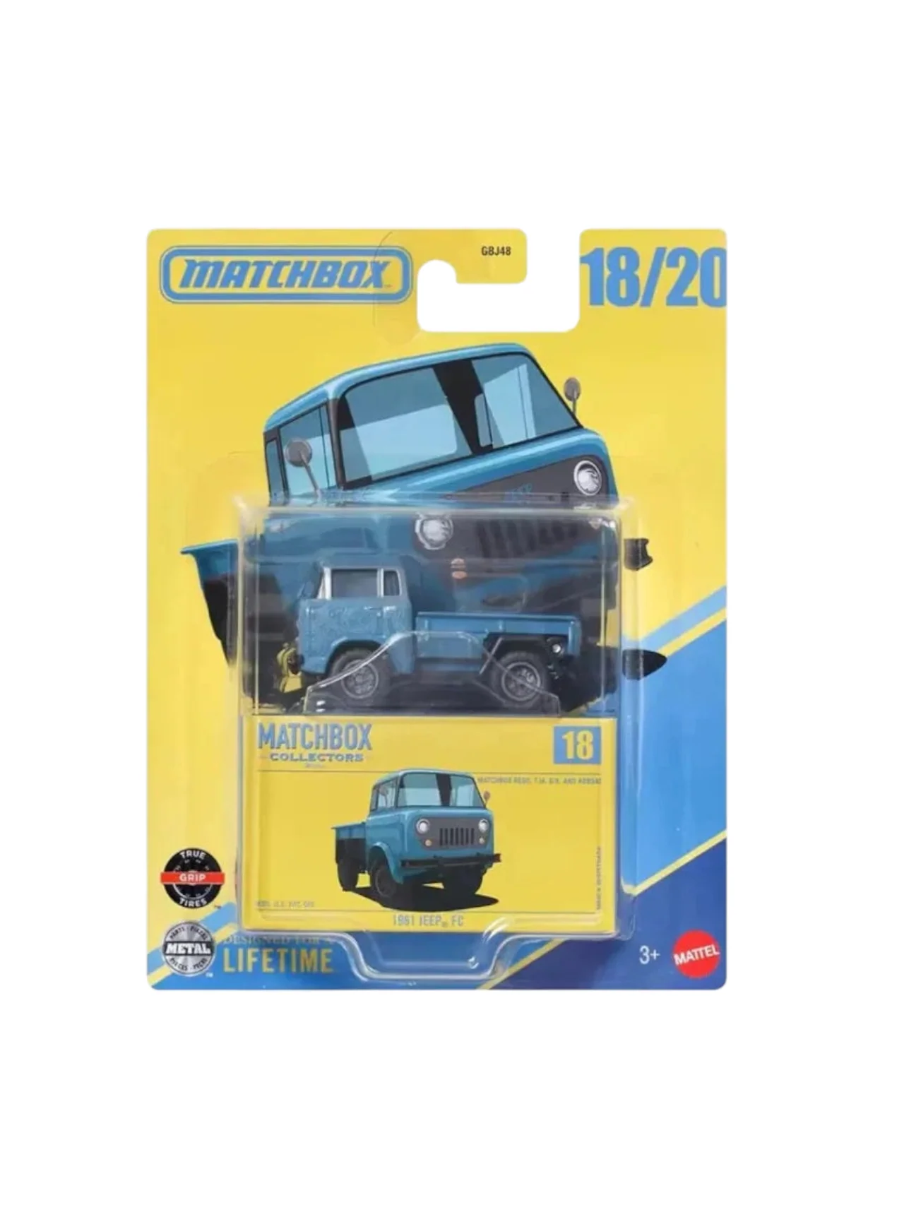 Matchbox Collectors 1961 Jeep FC No 18/20 Imported 1:64 Scale - Image 2