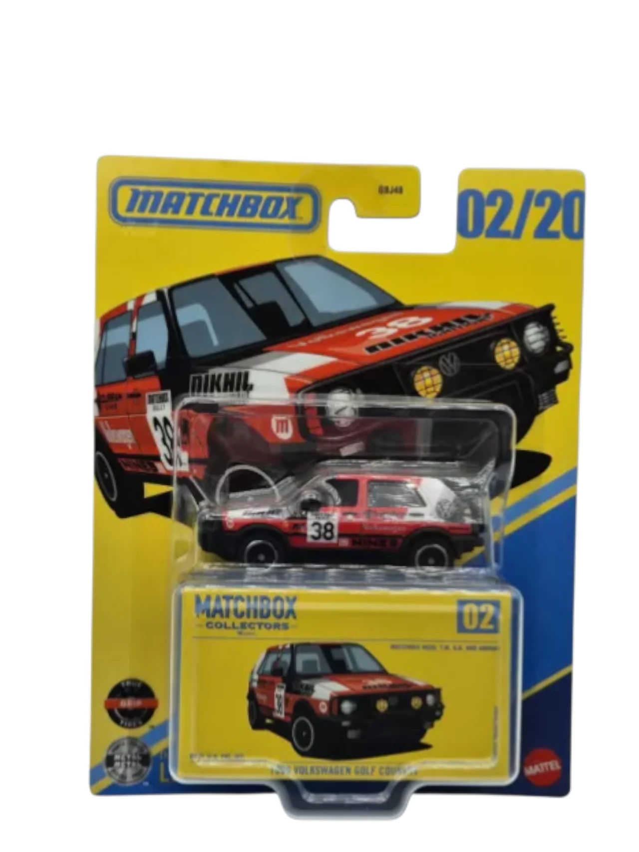 MATCHBOX collectors 1998 Volkswagen golf country designed for a lifetime 1:64 Scale - Image 2
