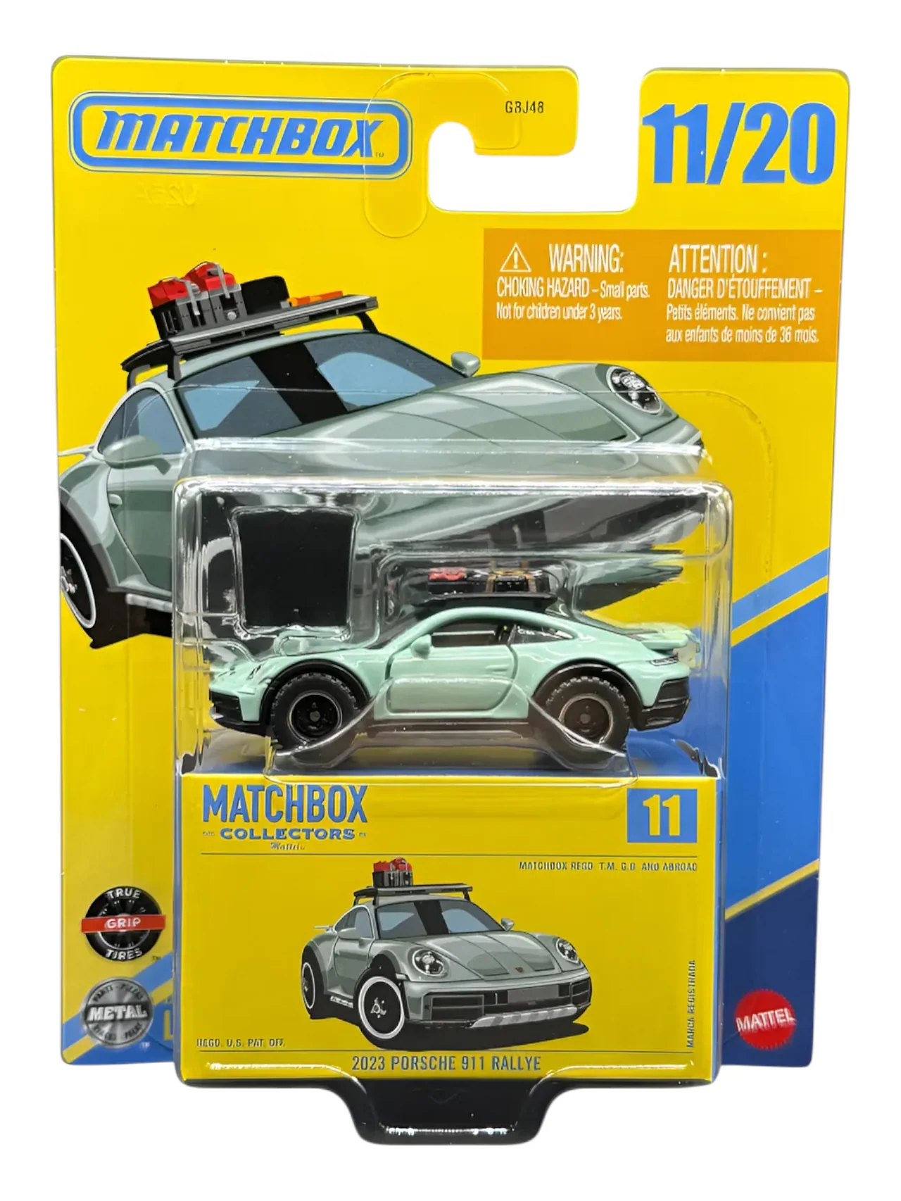 Matchbox Collectors 2023 Porsche 911 Rallye No 11/20 Imported 1:64 Scale - Image 2