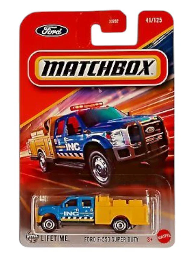 Matchbox Ford F-550 Super Duty Imported mainline 1:64 Scale