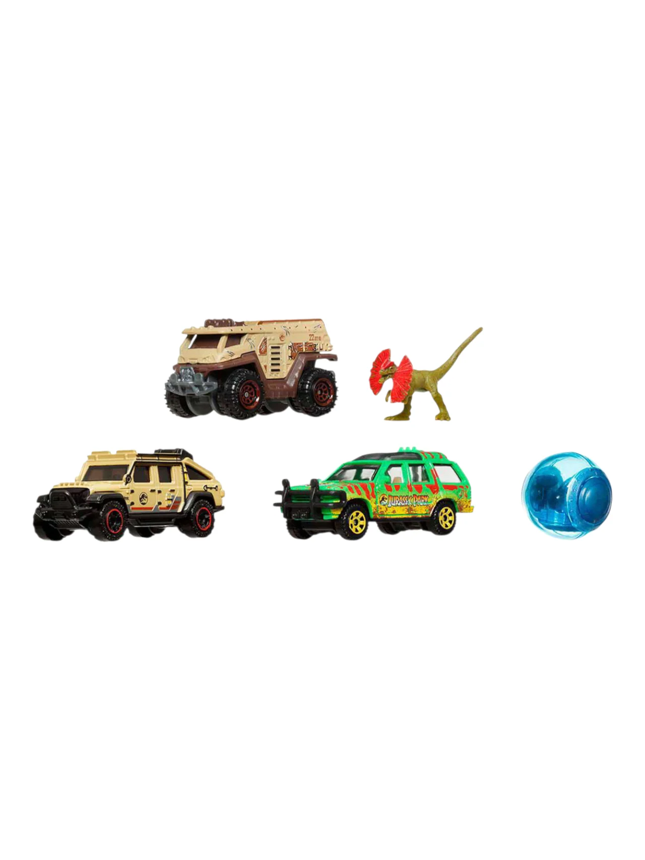 Matchbox Jurassic World Rebirth Adventure Seekers Pack of 5 - Image 2