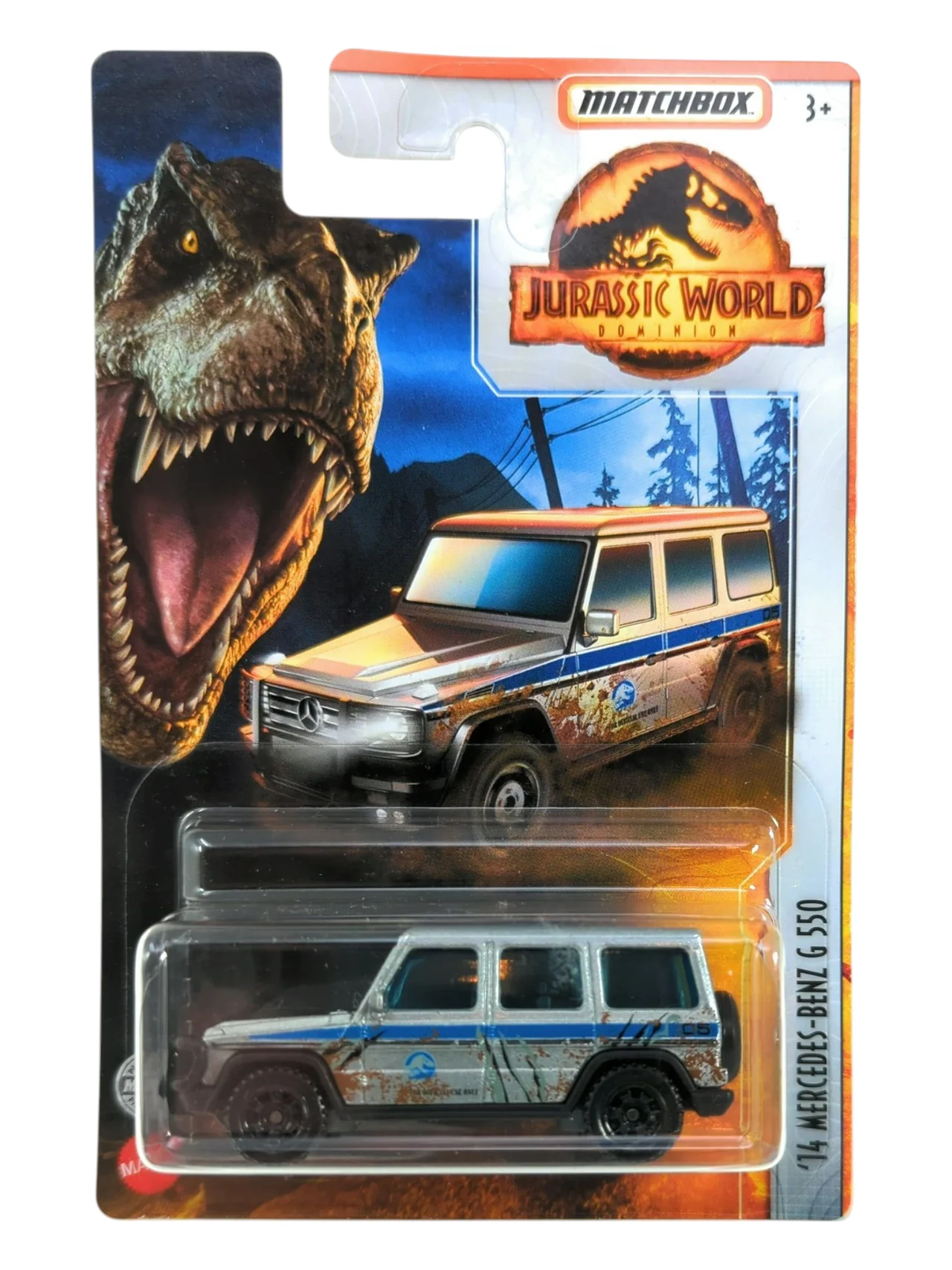 Matchbox Jurassic World Dominion 14 Mercedes-Benz G 550 Imported Mainline 1:64 Scale