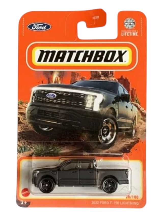 Matchbox 2022 Ford F-150 Lightning imported mainline 1:64 scale