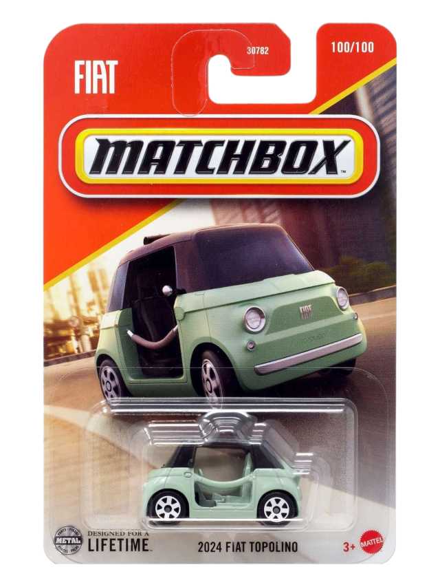 MatchBox 2024 fiat topolino imported mainline 1:64 Scale