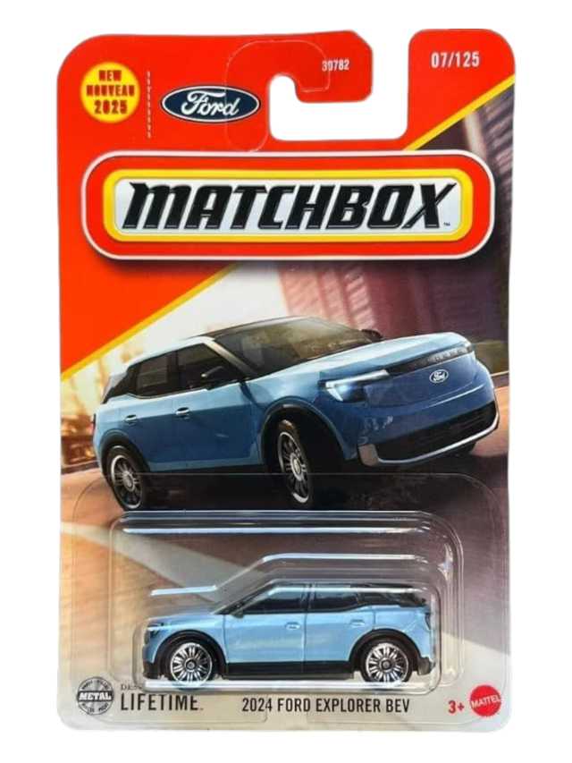 MatchBox 2024 Ford explorer bev imported mainline 1:64 Scale