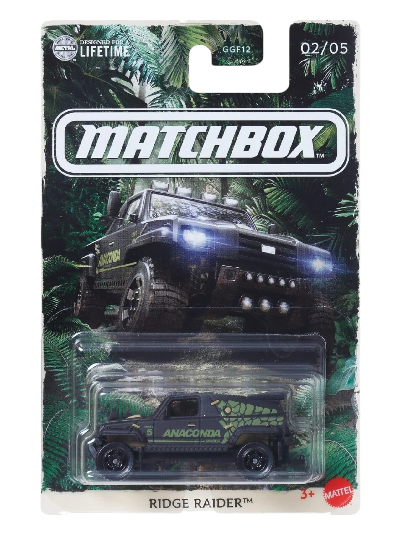 Matchbox Ridge Raider Imported Mainline Card Art 1:64 Scale