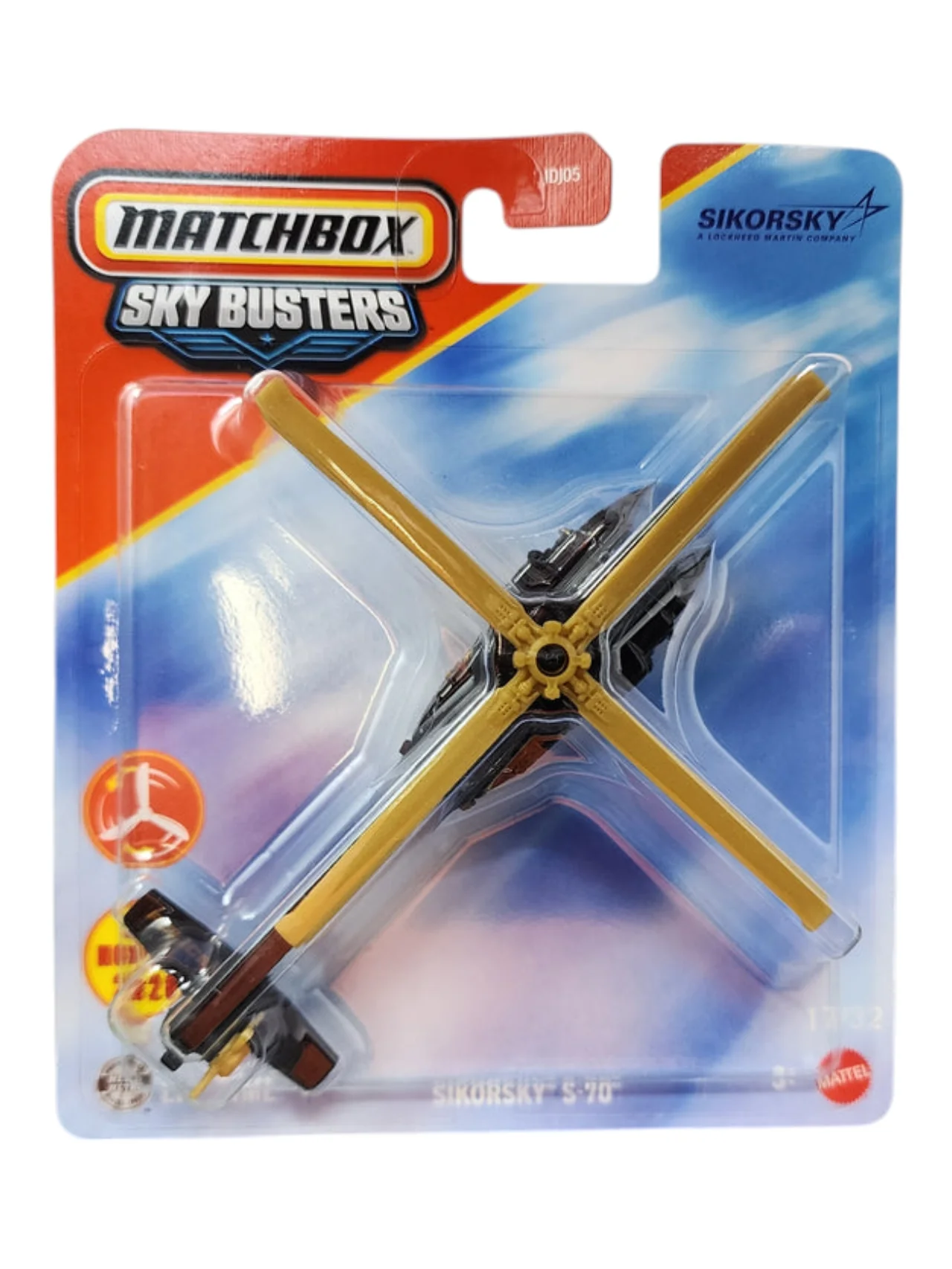 MatchBox Sky Busters Sikorsky S-70 Imported 1:64 Scale