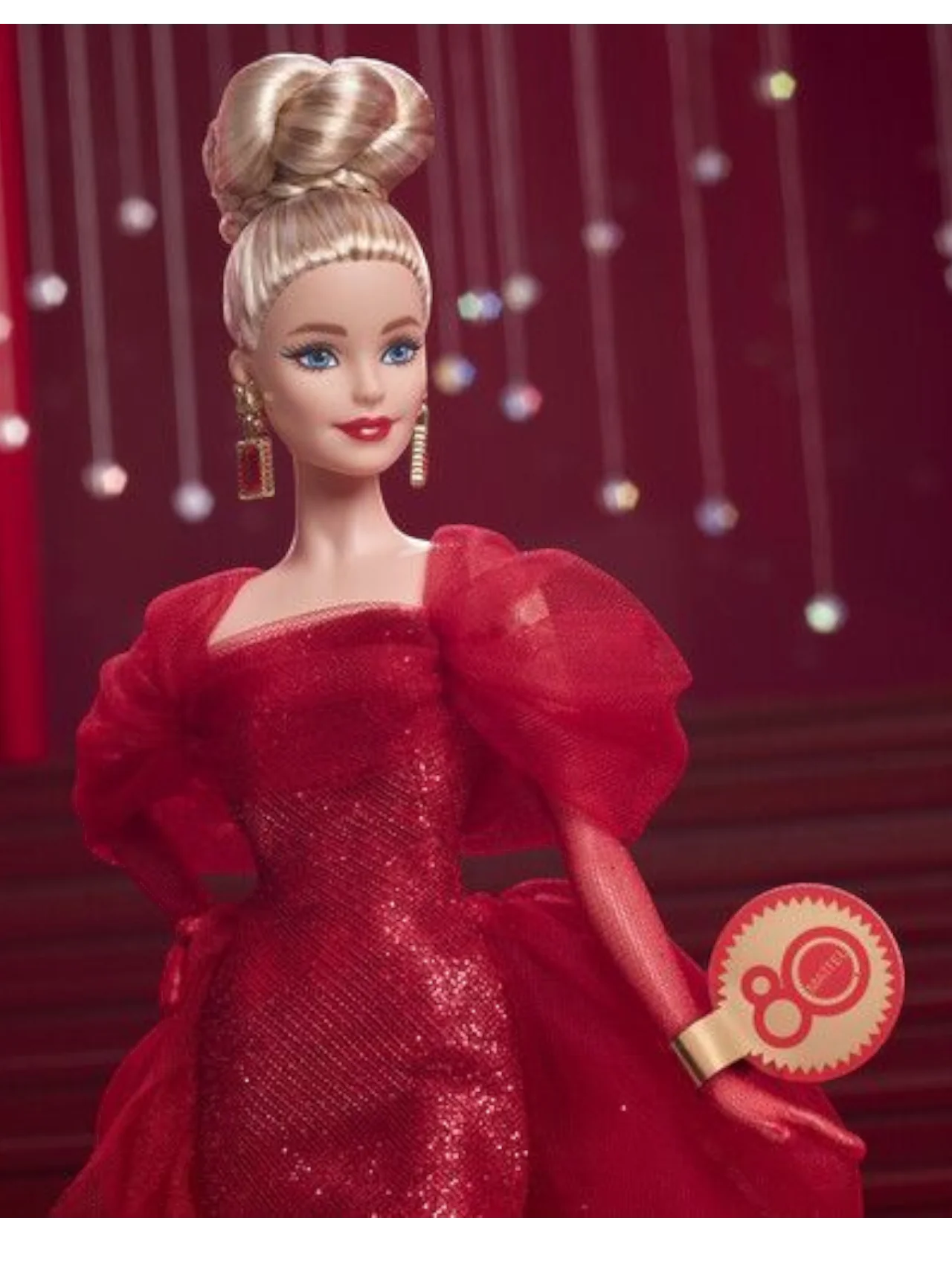 Mattel Collectible - Barbie Signature Mattel 80th Anniversary Doll Blonde - Image 5