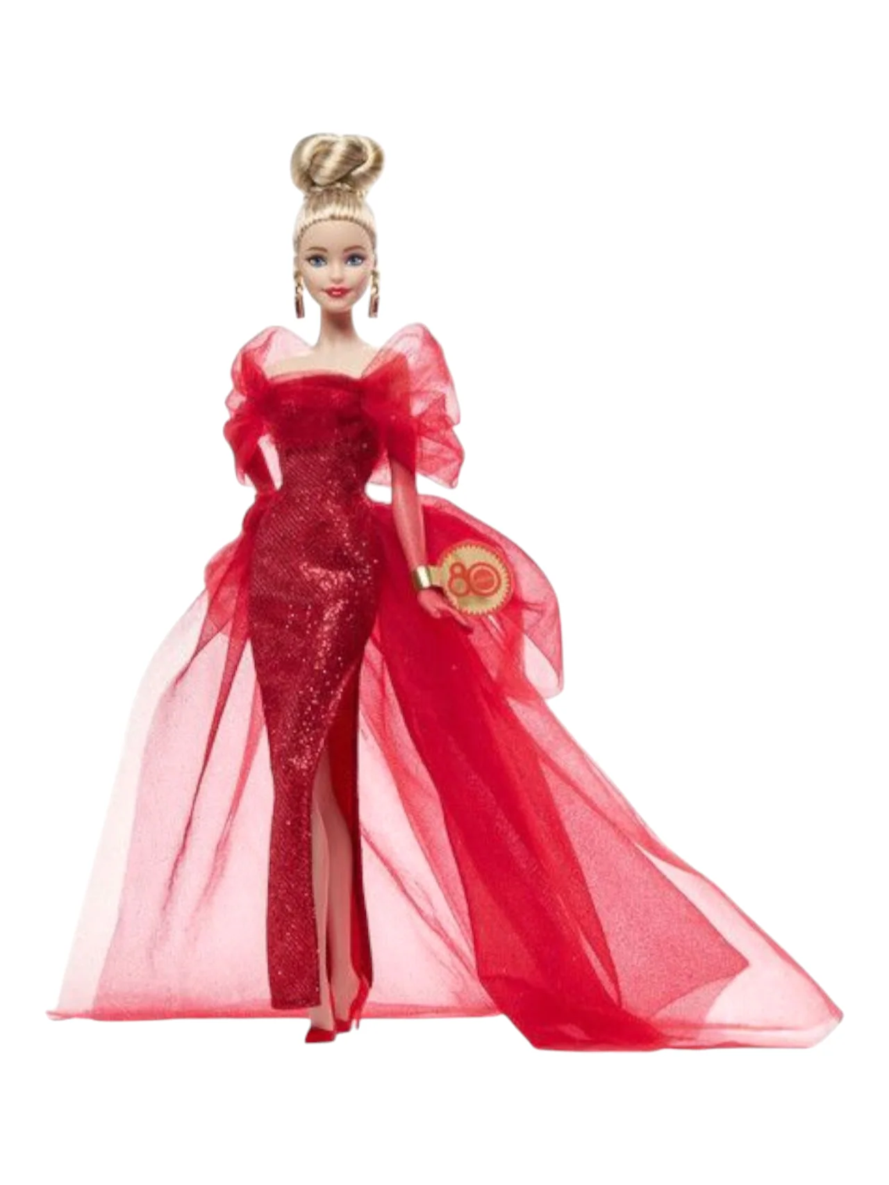 Mattel Collectible - Barbie Signature Mattel 80th Anniversary Doll Blonde - Image 8