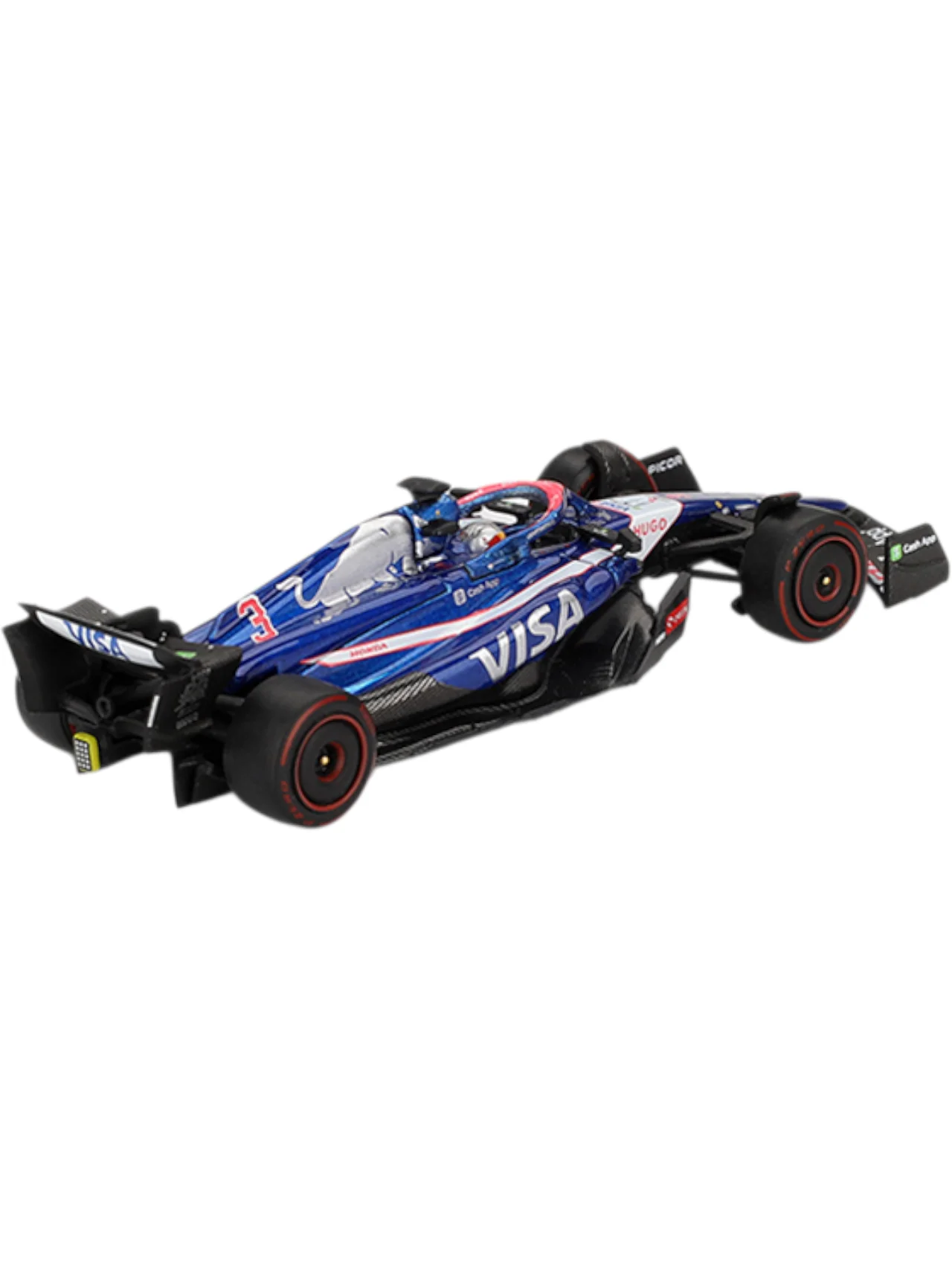 Mini GT #1006: RB VCARB 01 #3 Daniel Ricciardo 2024 F1 2024 Bahrain GP 1:64 Scale - Image 5