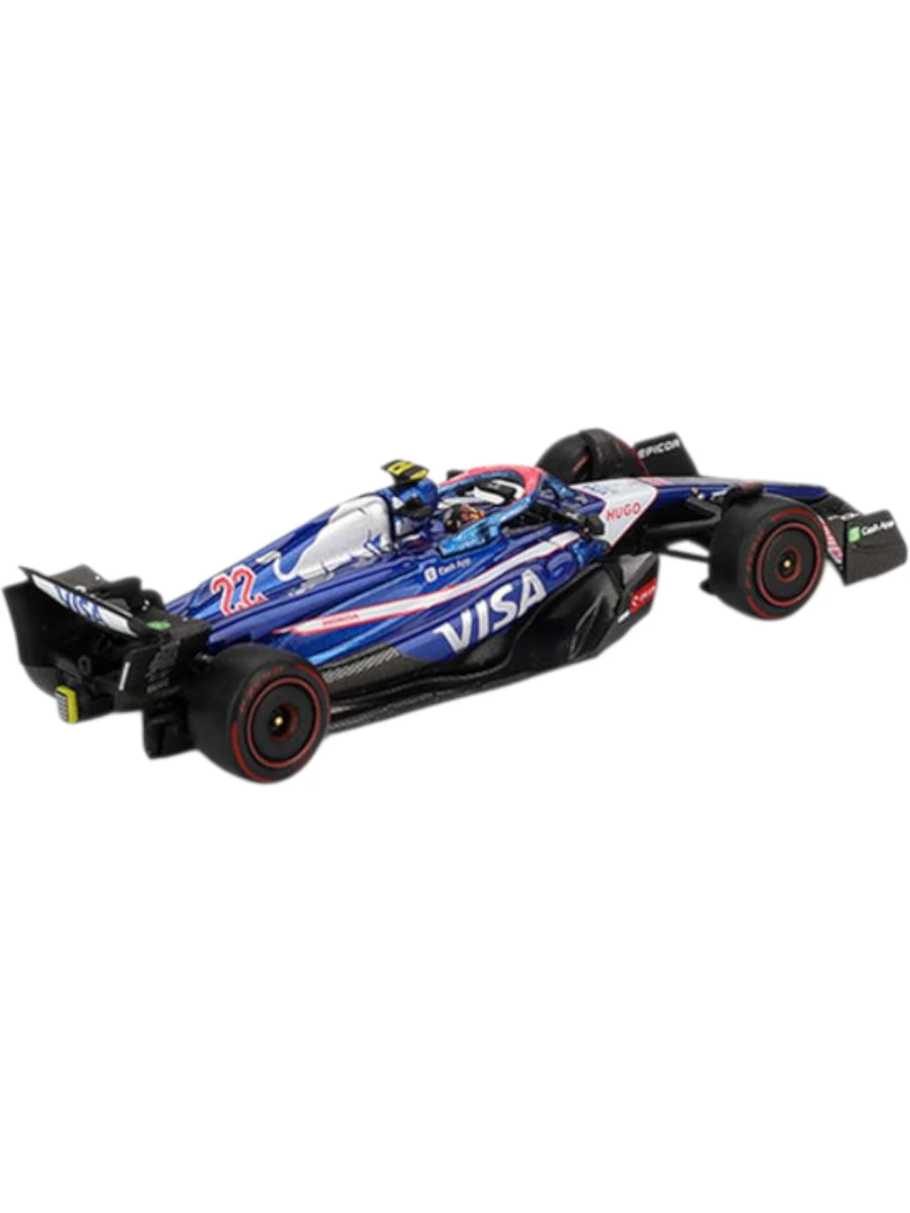 Mini GT #1007: RB VCARB 01 #22 Yuki Tsunoda 2024 F1 2024 Bahrain GP 1:64 Scale - Image 4