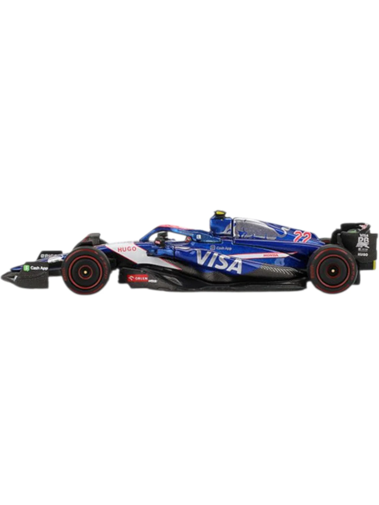 Mini GT #1007: RB VCARB 01 #22 Yuki Tsunoda 2024 F1 2024 Bahrain GP 1:64 Scale - Image 5