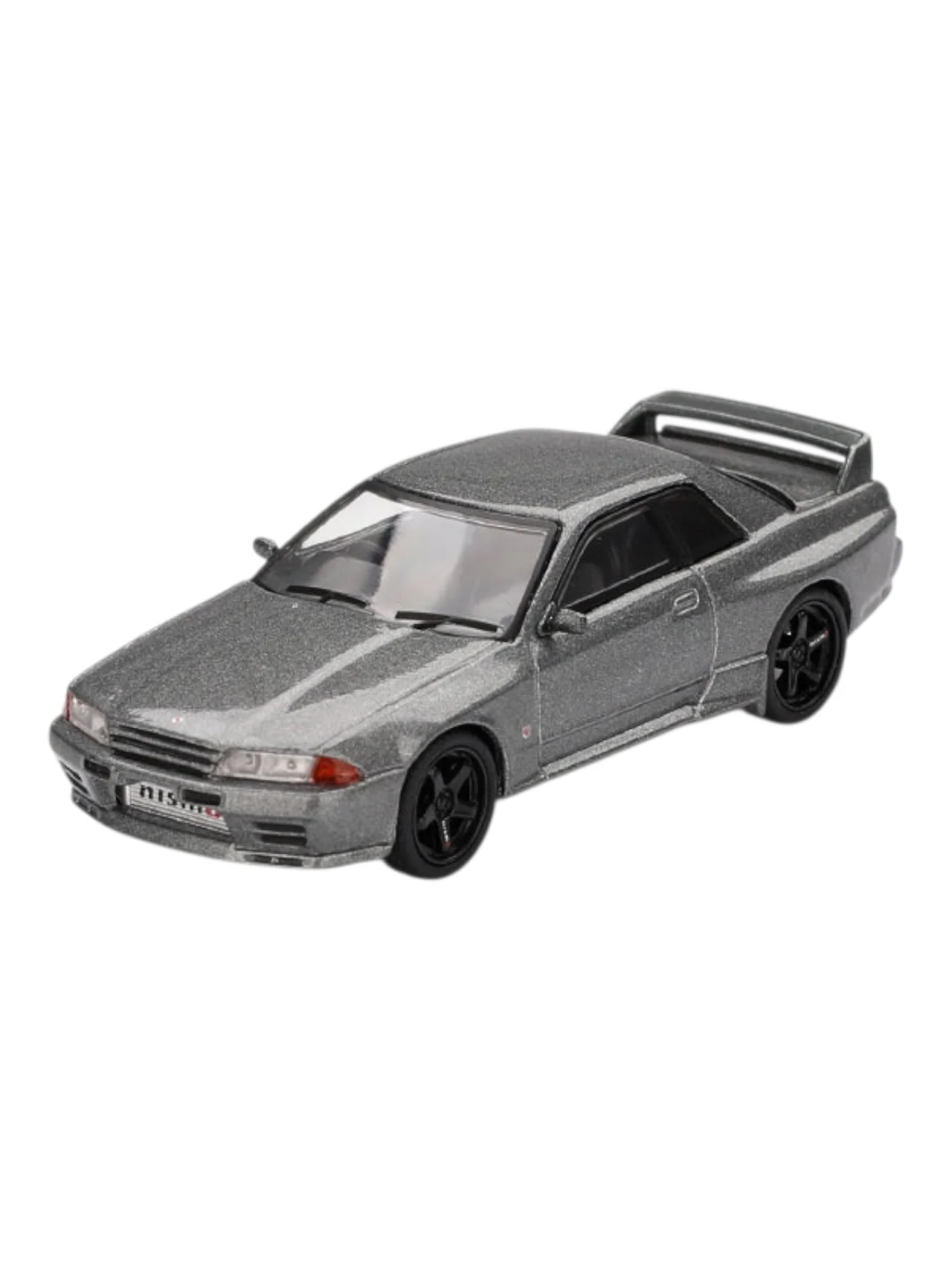 Mini GT 1024: Nissan Skyline GT-R (NISMO BNR32 CRS Version) Dark Metal Gray 1:64 Scale