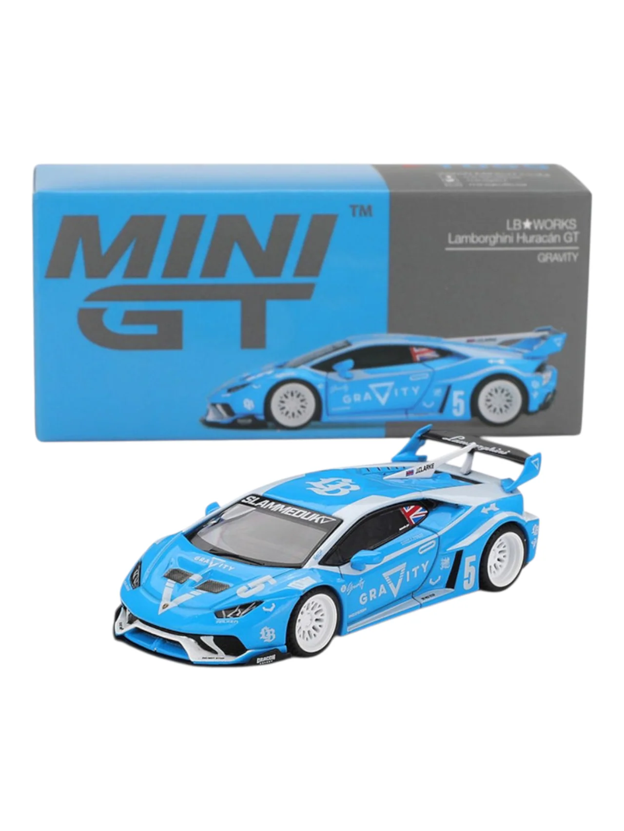 Mini GT 1055: LB★WORKS Lamborghini Huracán GT GRAVITY 1:64 Scale (imported stock)