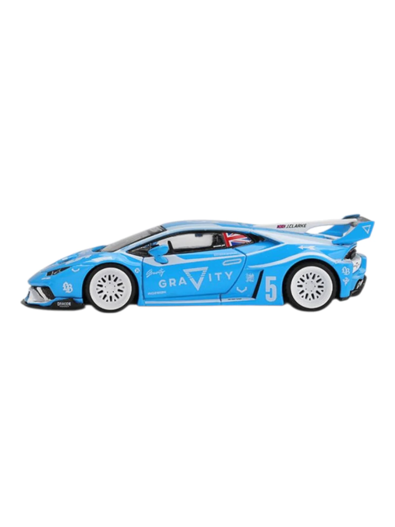 Mini GT 1055: LB★WORKS Lamborghini Huracán GT GRAVITY 1:64 Scale (imported stock) - Image 4