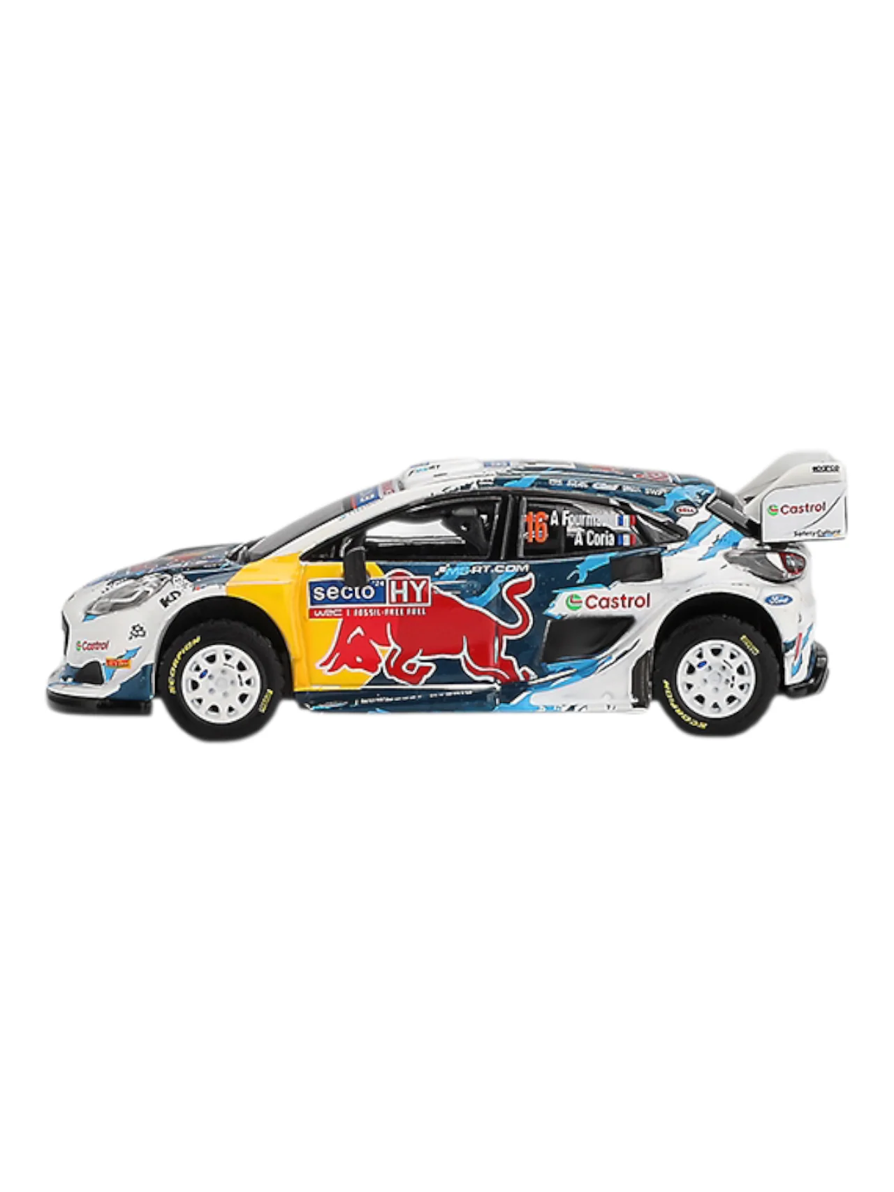 Mini GT #1074: Ford Puma Rally1 #16 M-Sport Ford WRT 1:64 Scale - Image 3