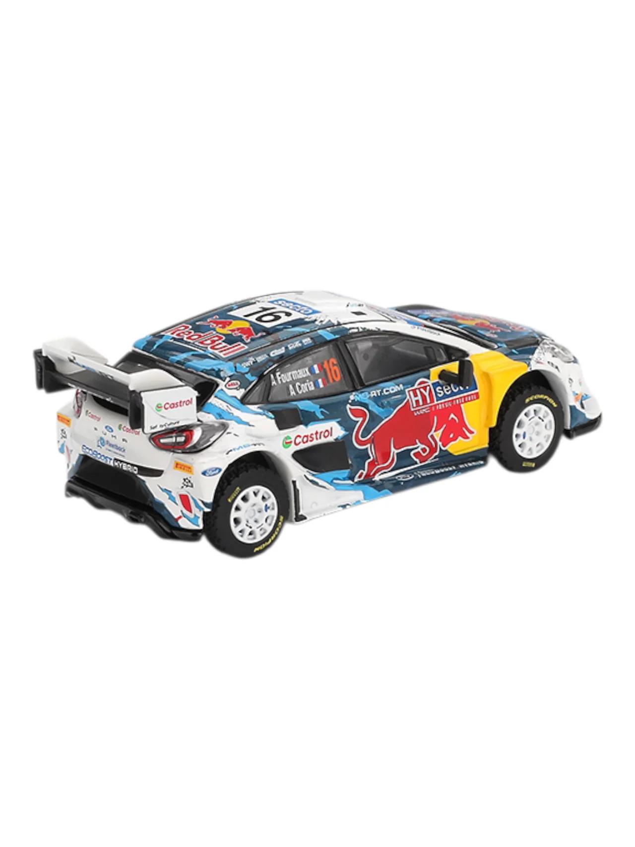 Mini GT #1074: Ford Puma Rally1 #16 M-Sport Ford WRT 1:64 Scale - Image 4