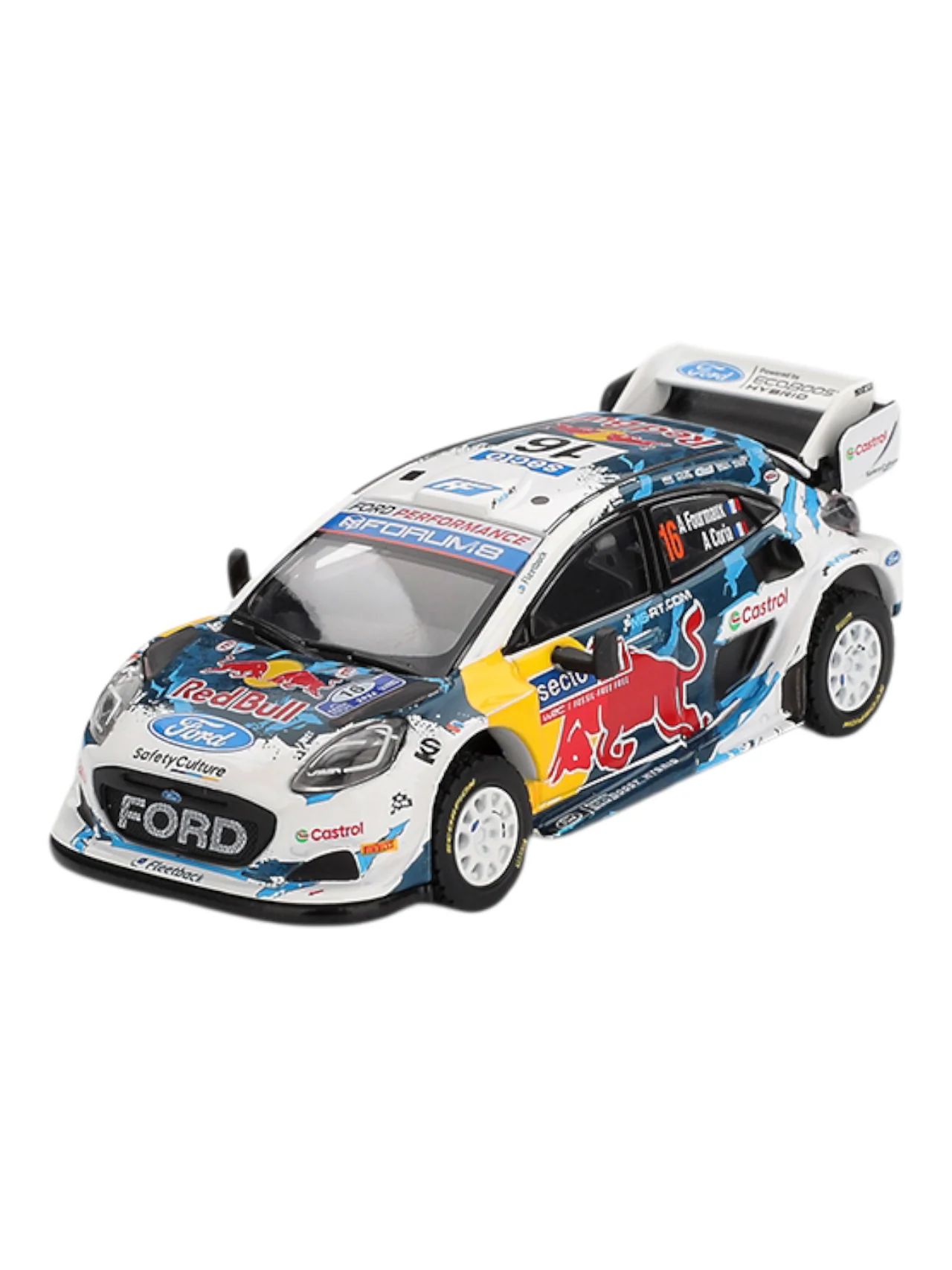 Mini GT #1074: Ford Puma Rally1 #16 M-Sport Ford WRT 1:64 Scale - Image 5