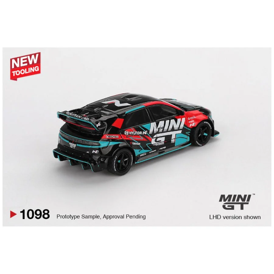 Mini GT #1098: Hyundai Ioniq 5N MINI GT RS-01T 2025 Tokyo Auto Salon LHD 1:64 Scale - Image 4