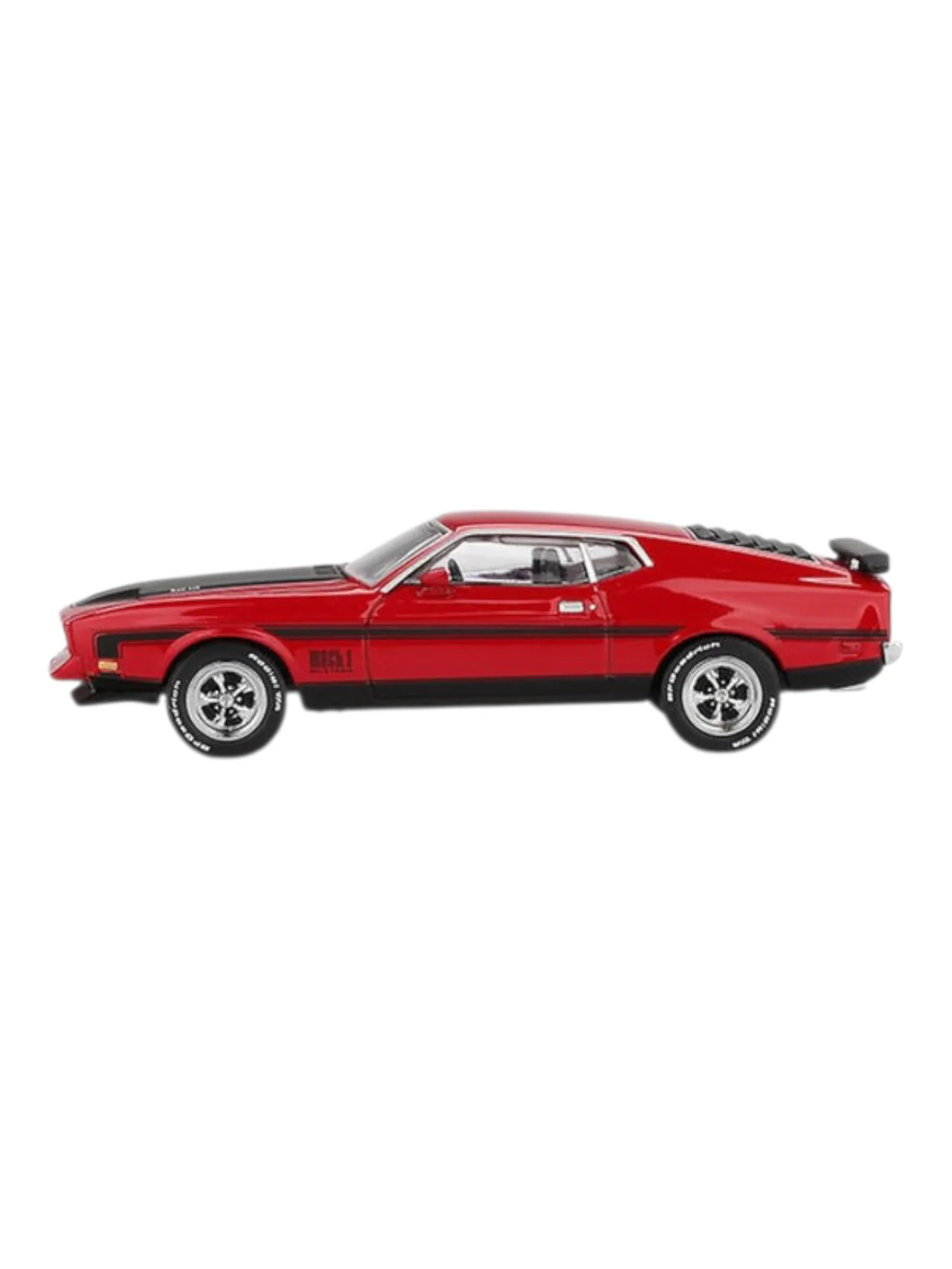 Mini GT 1122: Ford Mustang Mach1 1971 Race Red 1:64 Scale - Image 5