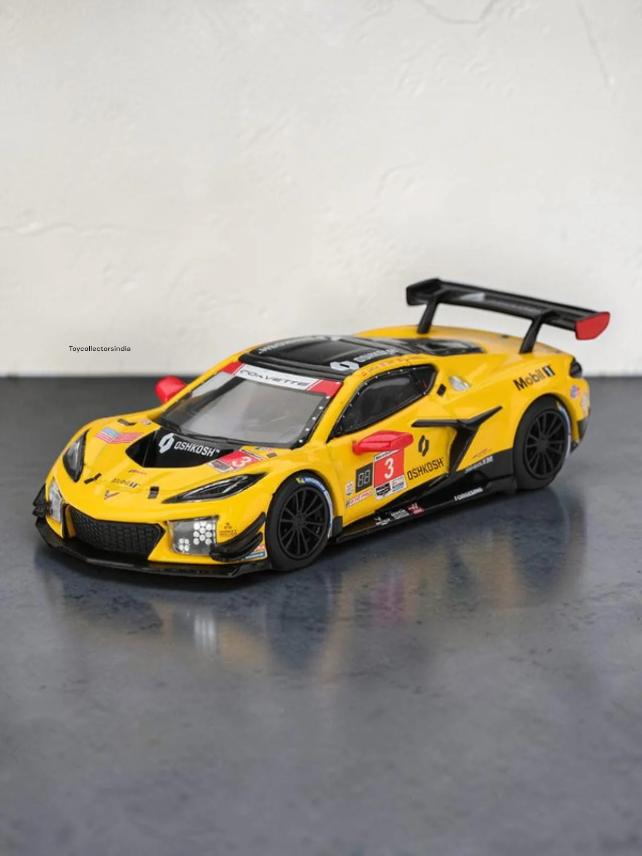 Mini GT #1168: Chevrolet Corvette Z06 GT3.R #3 Corvette Racing by Pratt Miller Motorsports 2025 IMSA Daytona Imported 1:64 Scale - Image 4