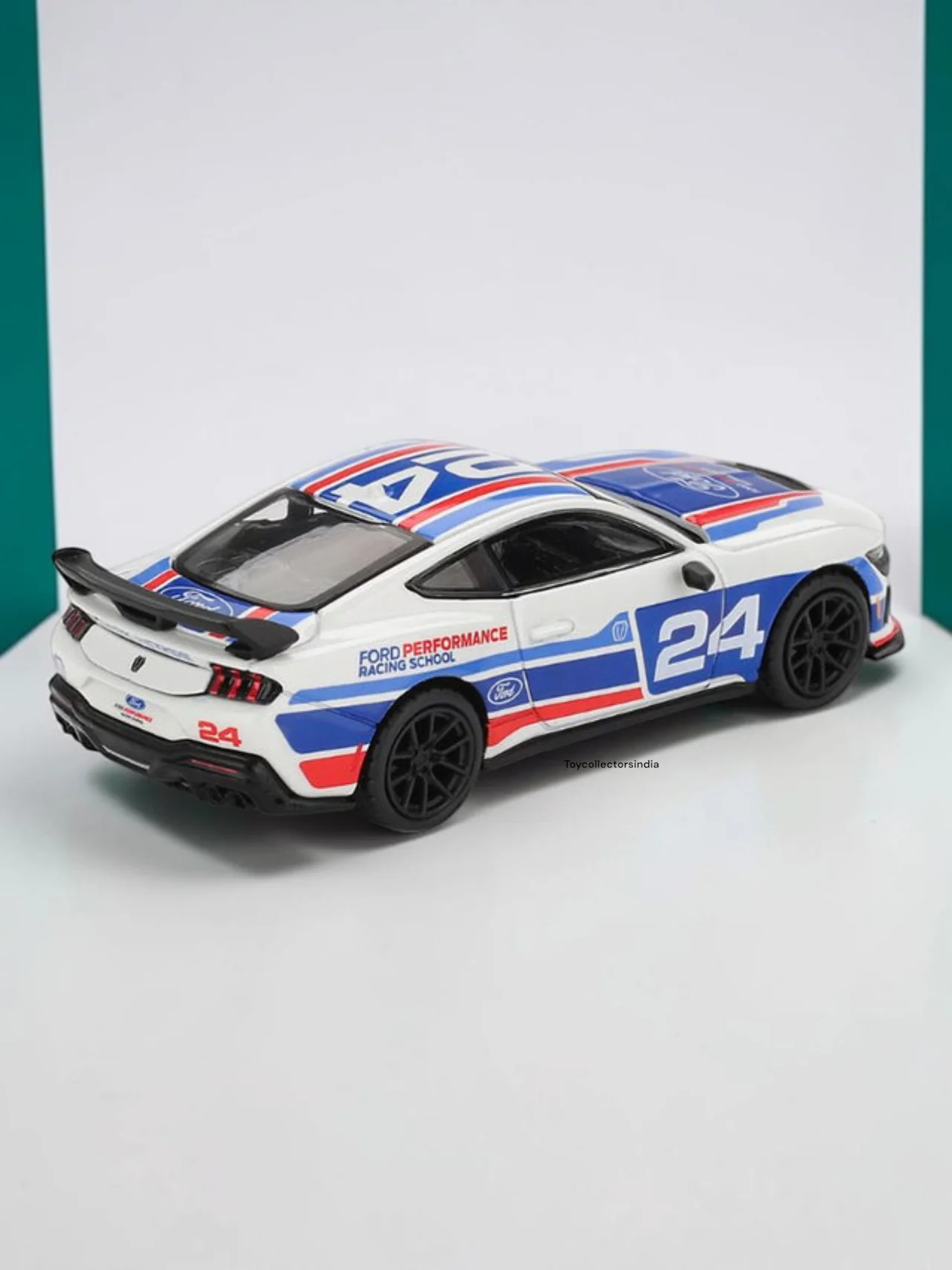 Mini GT #1172: Ford Mustang Dark Horse #24 Ford Performance Racing School Imported 1:64 Scal Box And Blister - Image 3
