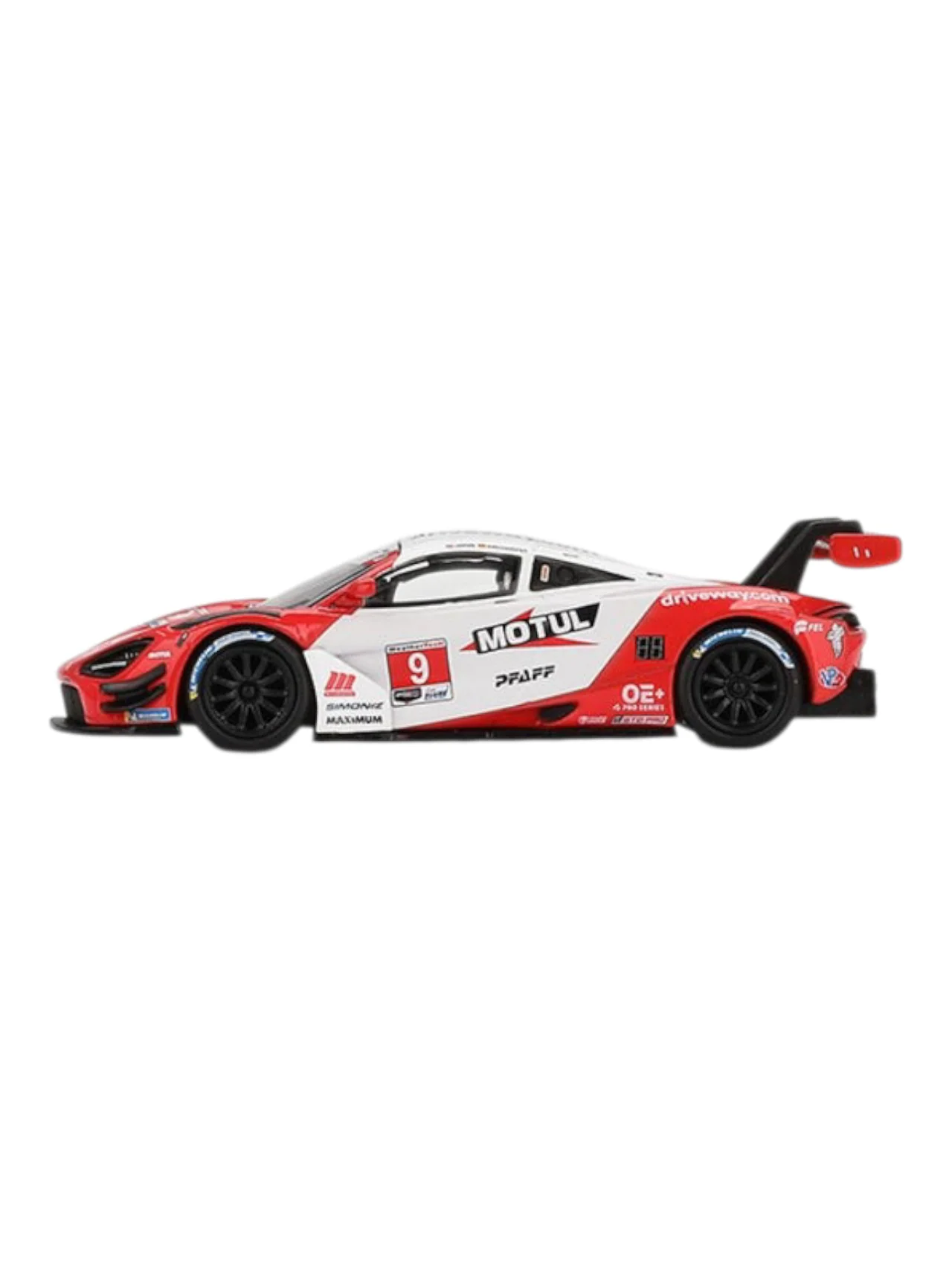 Mini GT 993: McLaren 720S GT3 Evo Pfaff Motorsports 2024 IMSA Laguna Seca 1:64 Scale - Image 3