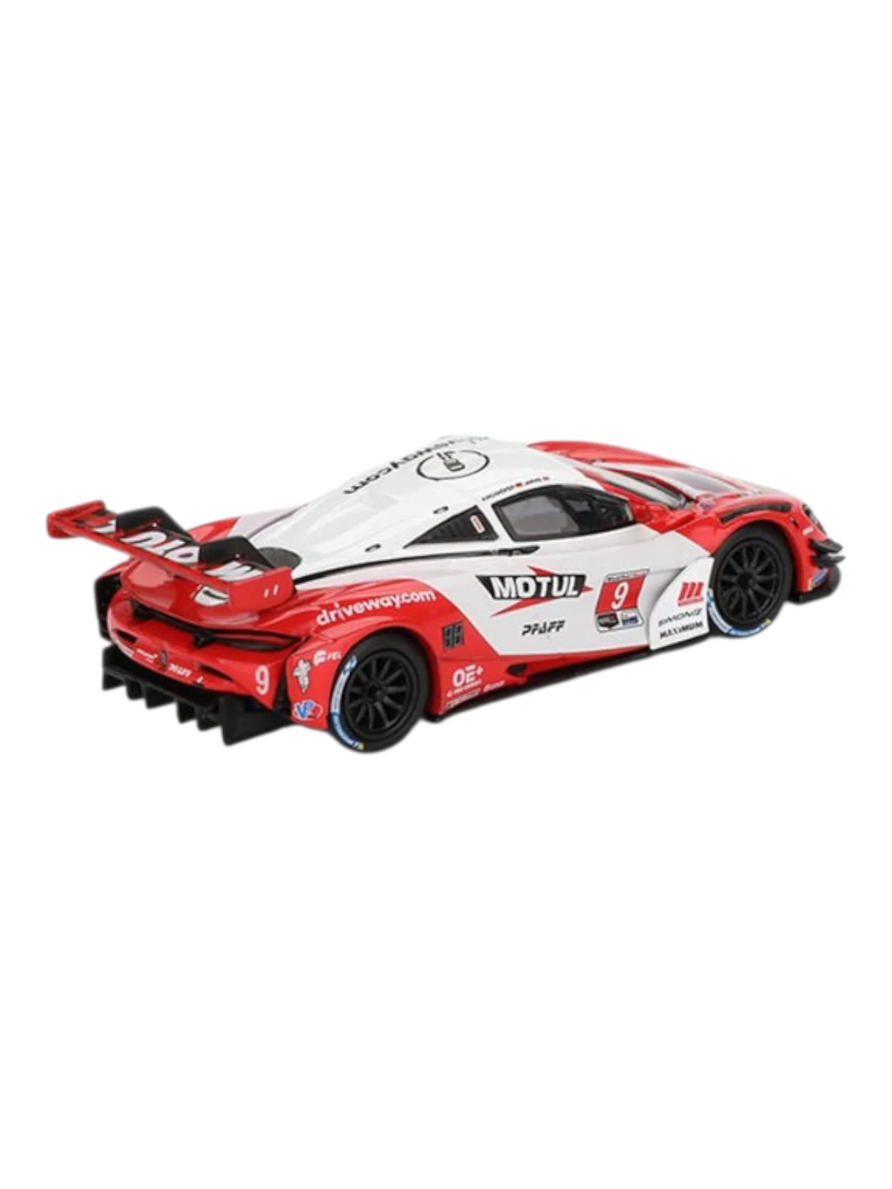 Mini GT 993: McLaren 720S GT3 Evo Pfaff Motorsports 2024 IMSA Laguna Seca 1:64 Scale - Image 4