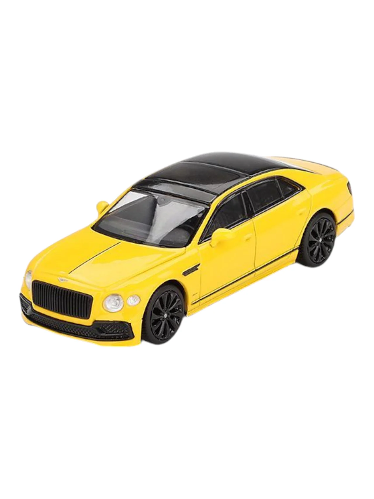 Mini GT Bentley Flying Spur (Monaco Yellow) 1:64 Scale - Image 2
