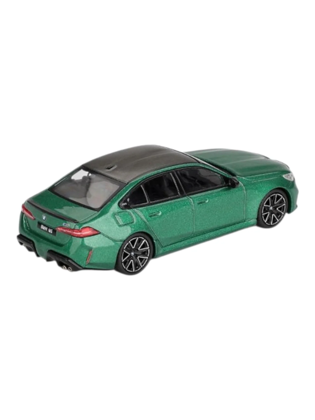 Mini GT Blister #1086: BMW M5 Isle of Man Green Metallic 1:64 Scale - Image 2