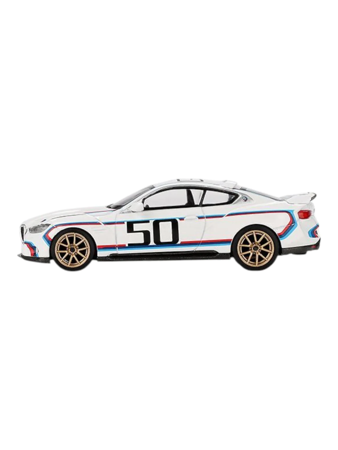 Mini GT BMW 3.0 CSL (White) 1:64 Scale - Image 4