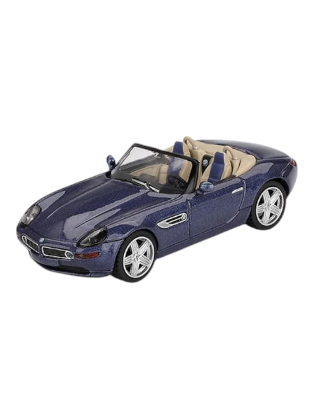 Mini GT bmw z8 alpina alpine blue code-1082 1:64 Scale - Image 2