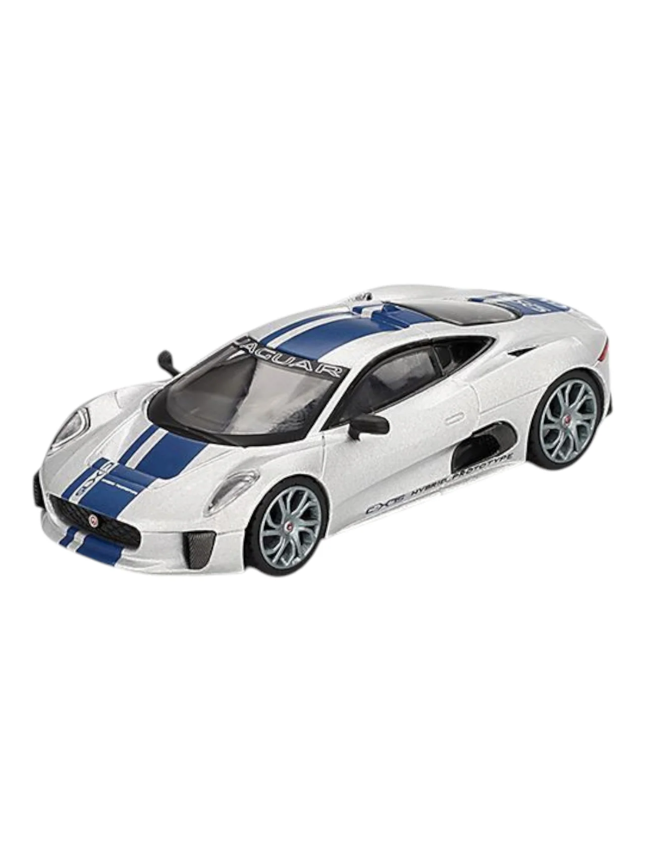 Mini GT Jaguar C-X75 (Silver) Code-960 1:64 Scale - Image 2