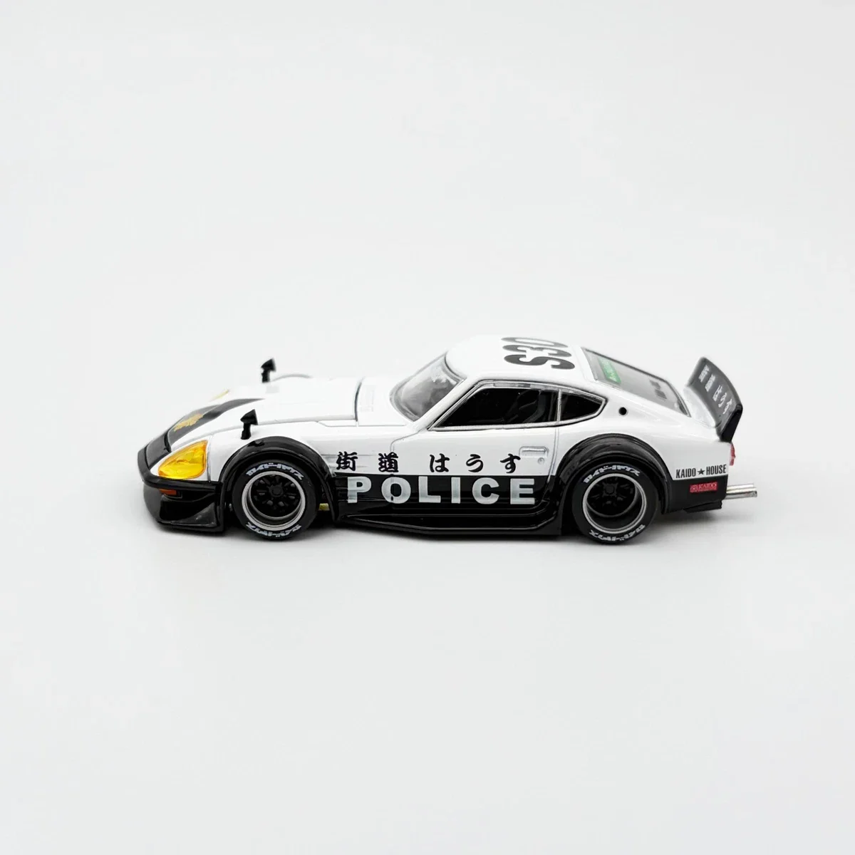 Mini GT Kaido House #208: Nissan Fairlady Z Kaido GT Police 1:64 Scale - Image 7