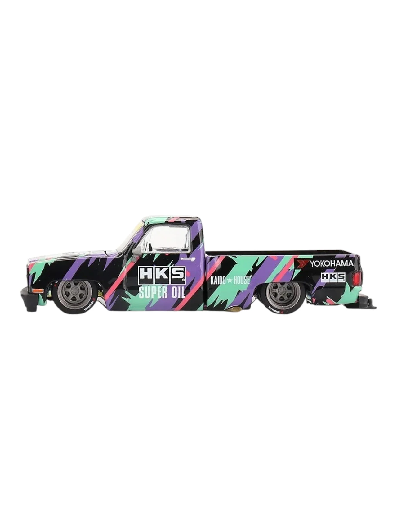 Mini GT Kaido House Chevrolet Silverado Kaido HKS V1 Code-174 1:64 Scale - Image 4