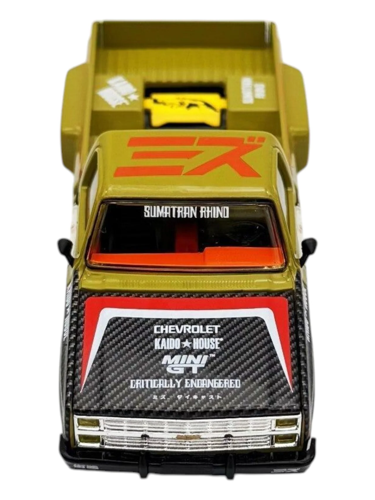 Mini GT Kaido House Chevrolet Silverado "Sumatran Rhino" Kaido x Mizu Diecast 1:64 Scale - Image 5