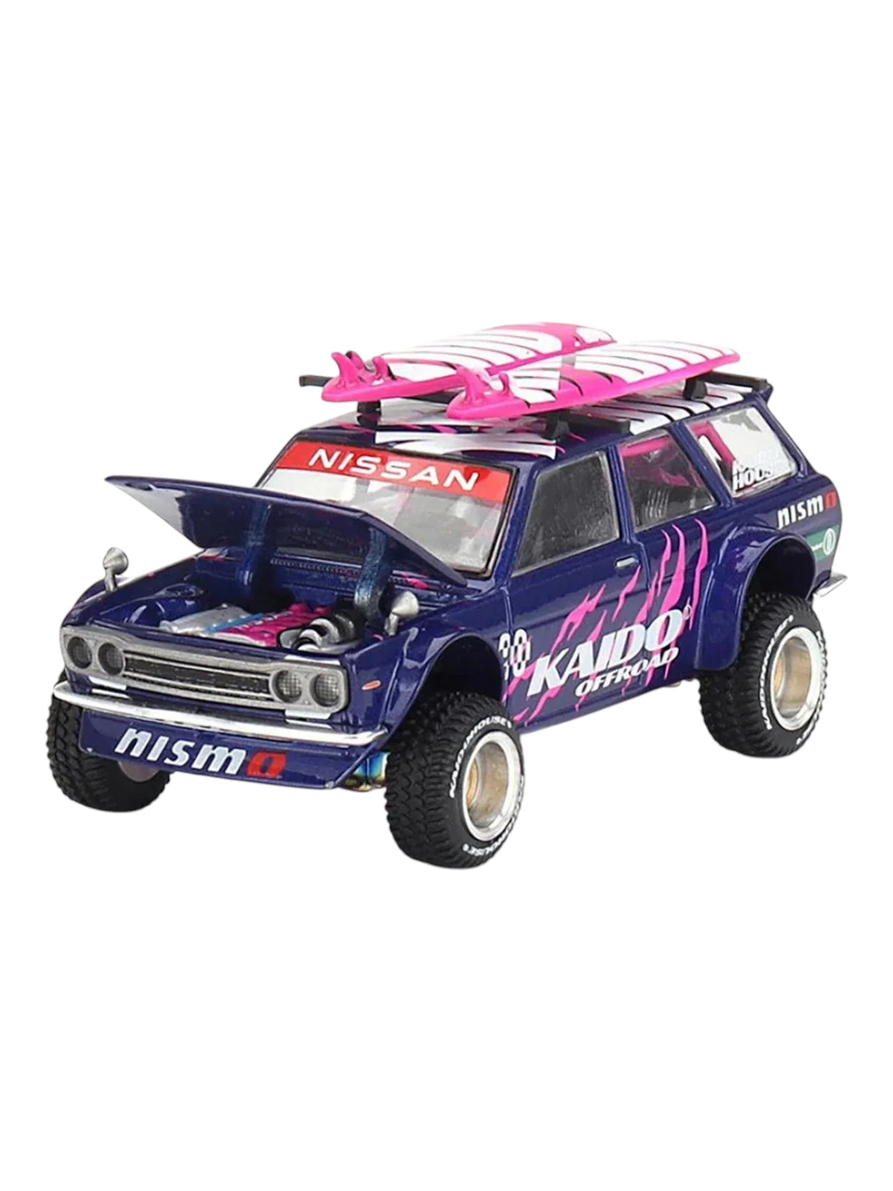 Mini GT Kaido House Datsun 510 4x4 Wagon Kaido Offroad V2 149 1:64 Scale - Image 2