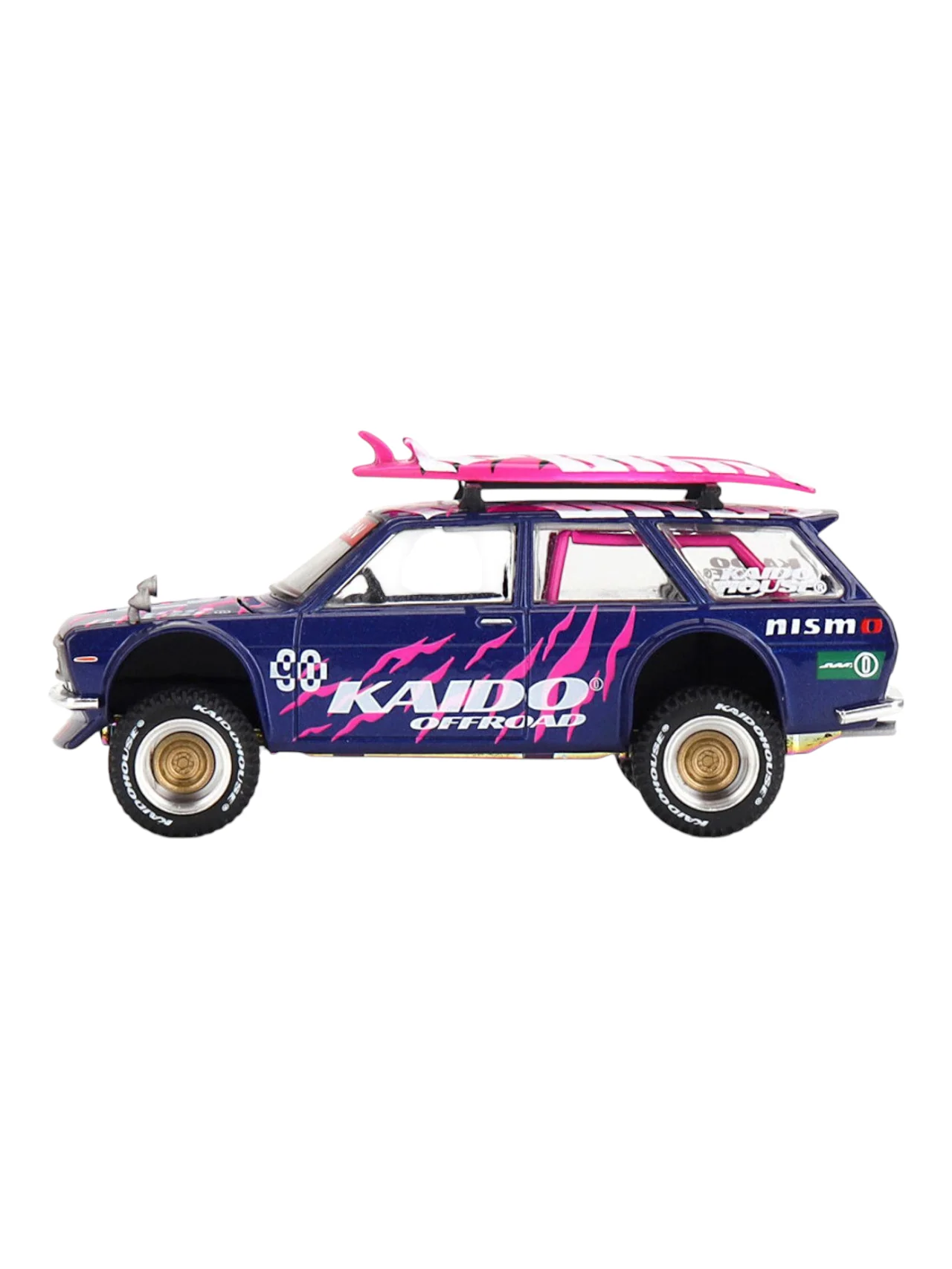 Mini GT Kaido House Datsun 510 4x4 Wagon Kaido Offroad V2 149 1:64 Scale - Image 3