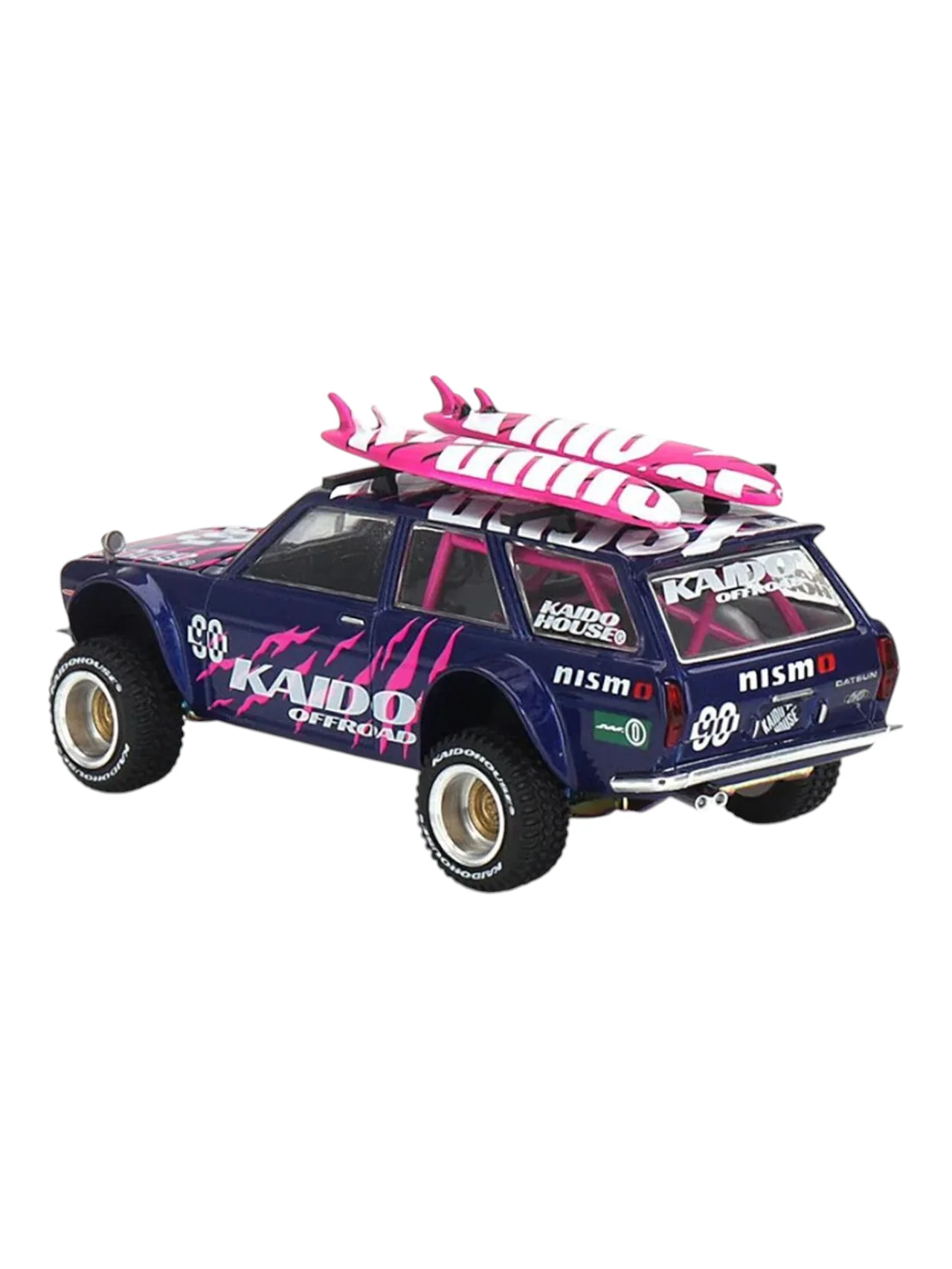 Mini GT Kaido House Datsun 510 4x4 Wagon Kaido Offroad V2 149 1:64 Scale - Image 4