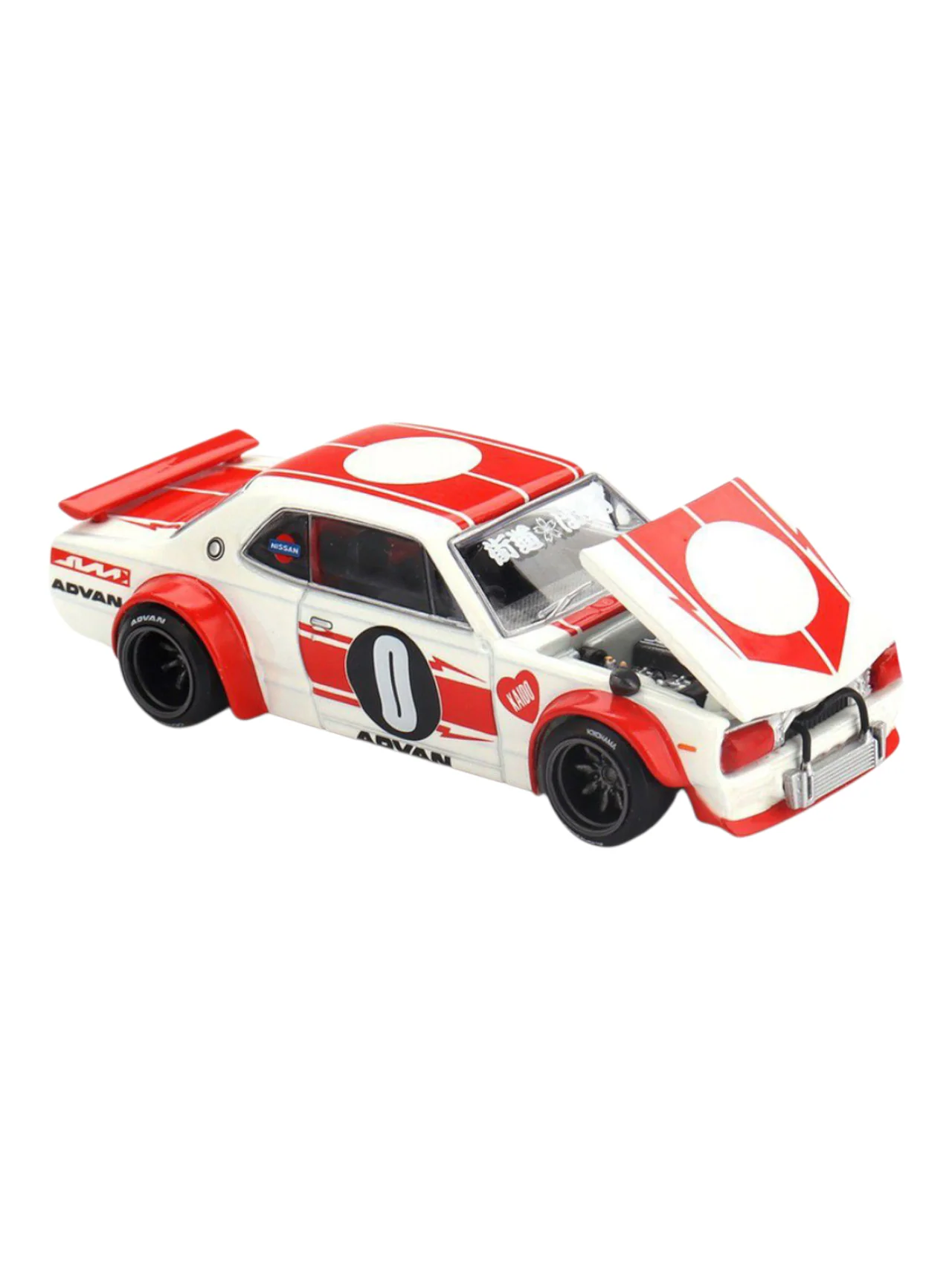 Mini GT Kaido House Nissan Skyline 2000 GT-R (KPGC 10) Kaido Works V2 Code-211 1:64 Scale - Image 4