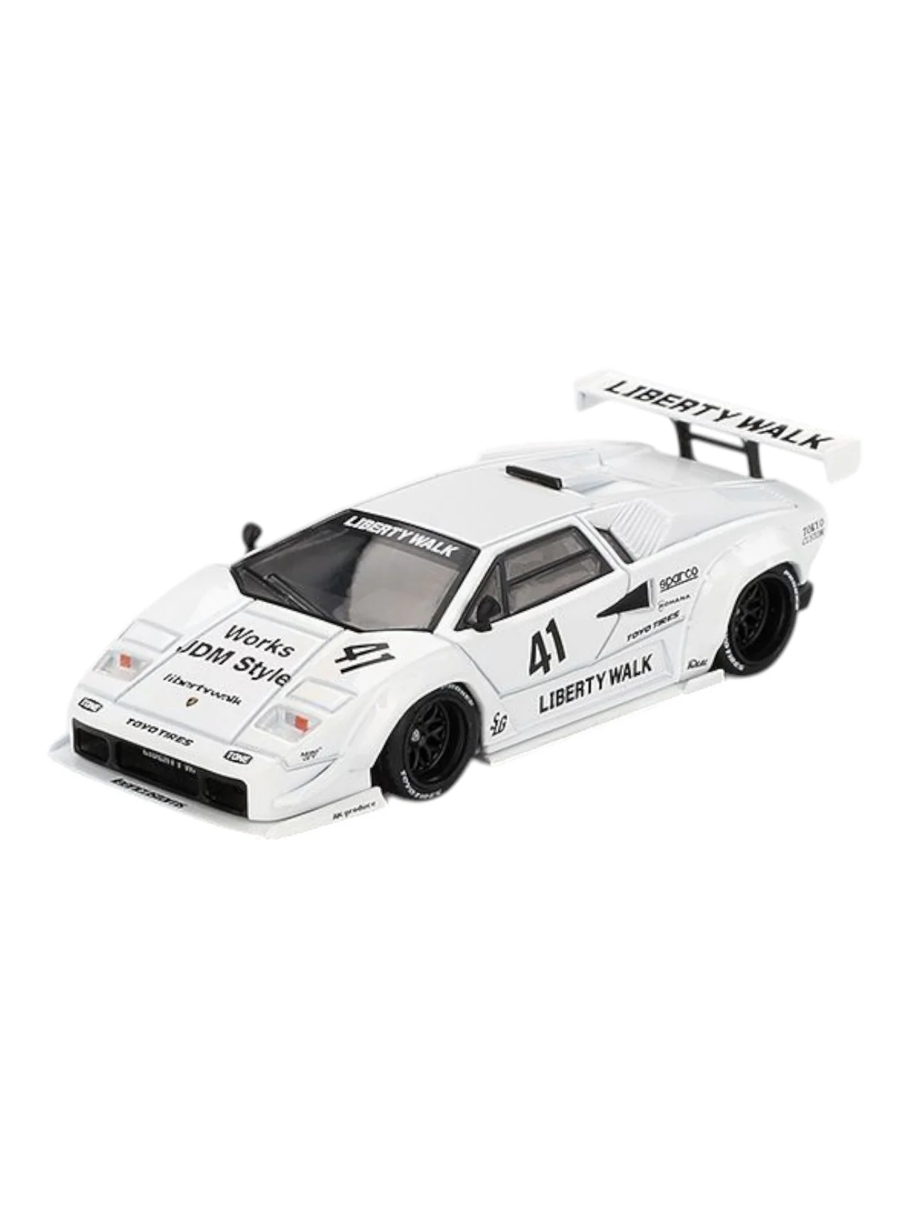 Mini GT Lamborghini Countach LB-Works (2024 Tokyo Auto Salon) 1:64 Scale - Image 2