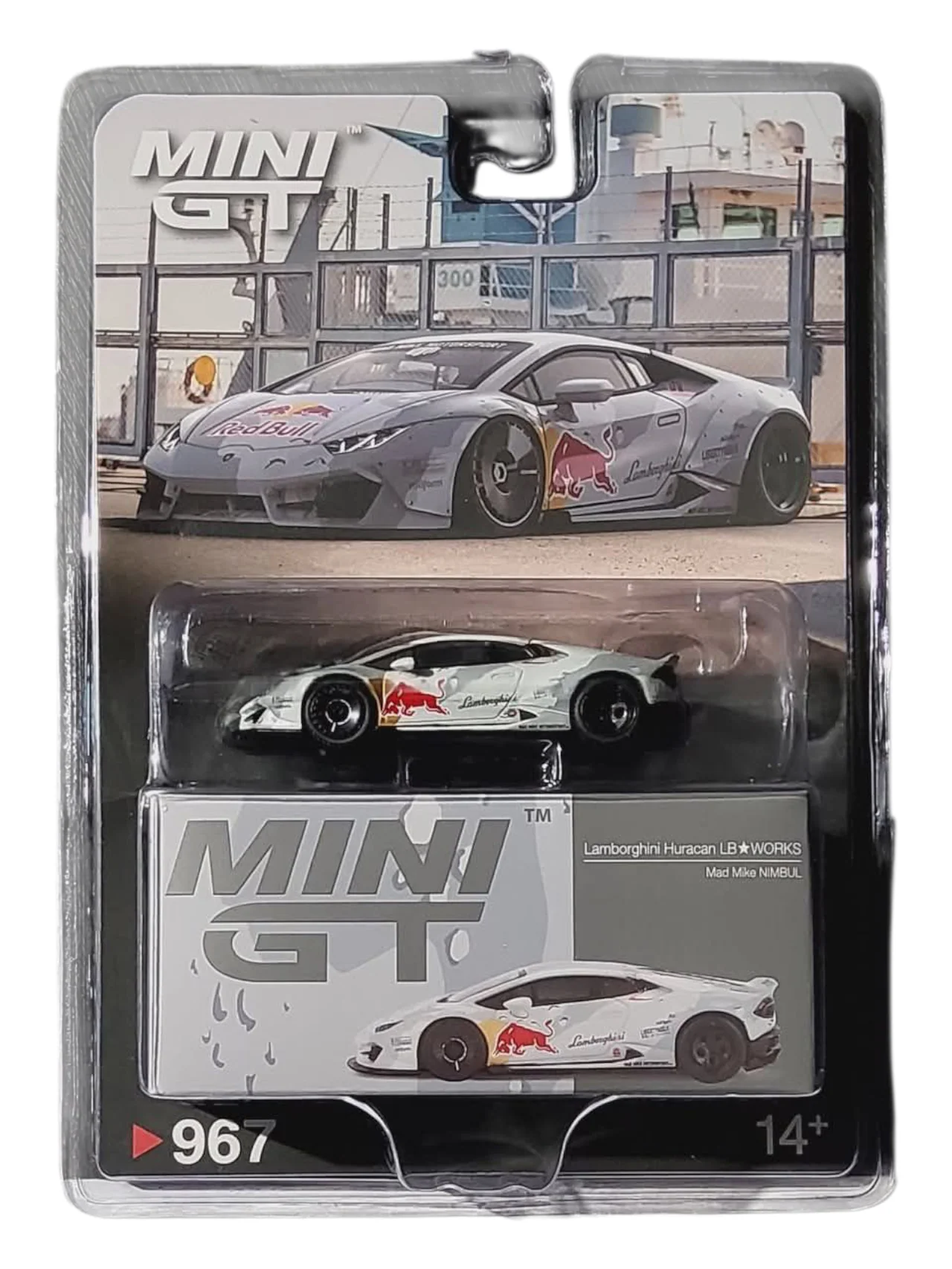 Mini GT Lamborghini Huracan LB Works LB Works (Mad Mike Nimbul) Code-967 1:64 Scale - Image 4