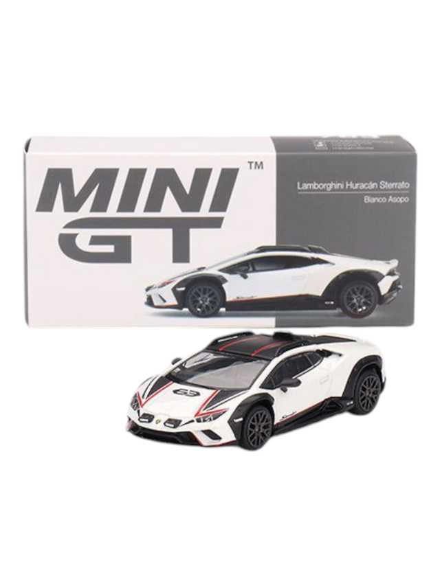 Mini GT Lamborghini Huracan sterrato Bianco Asopo imported collection 1:64 - Image 3