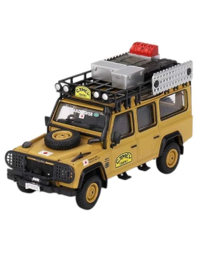 Mini GT Land Rover Defender 110 1989 Camel Trophy Amazon Team Japan - Image 2