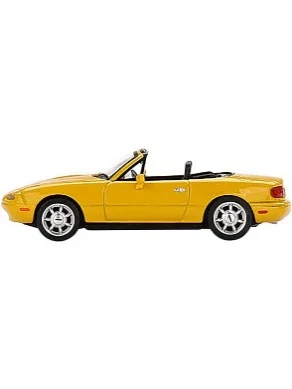 Mini Gt Mazda Miata MX-5 Sunburst yellow no 392 - Image 2